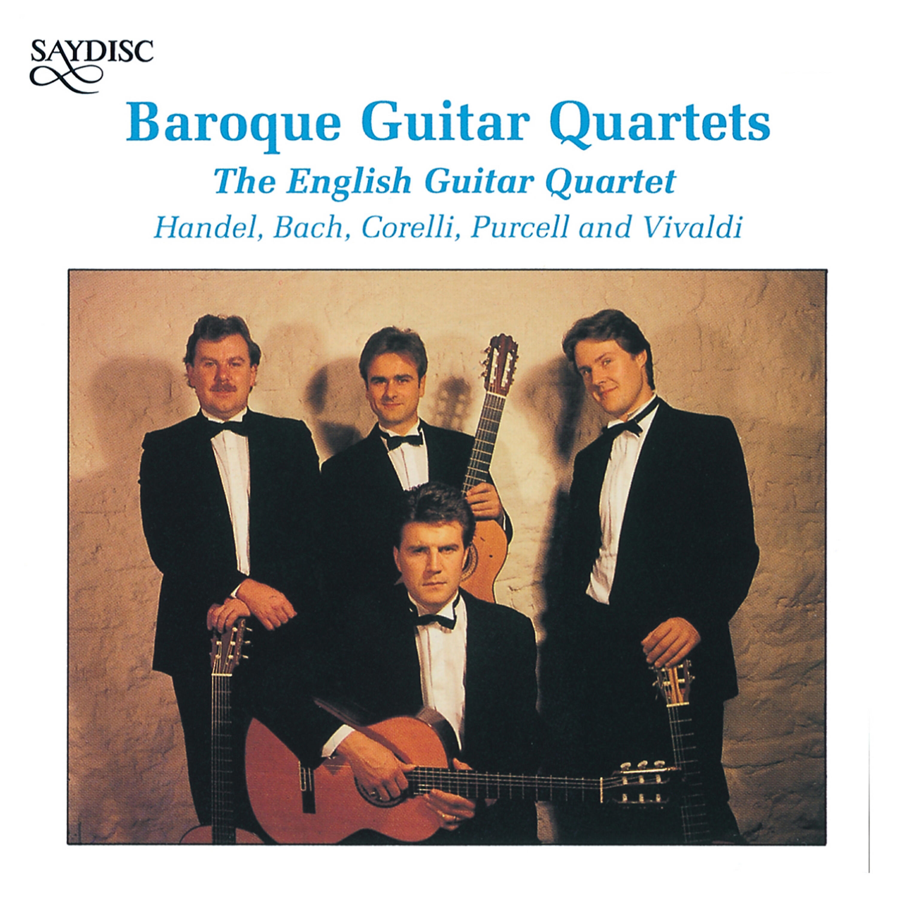 The English Guitar Quartet - Passacaglia and Fugue in C Minor, BWV 582: Passacaglia