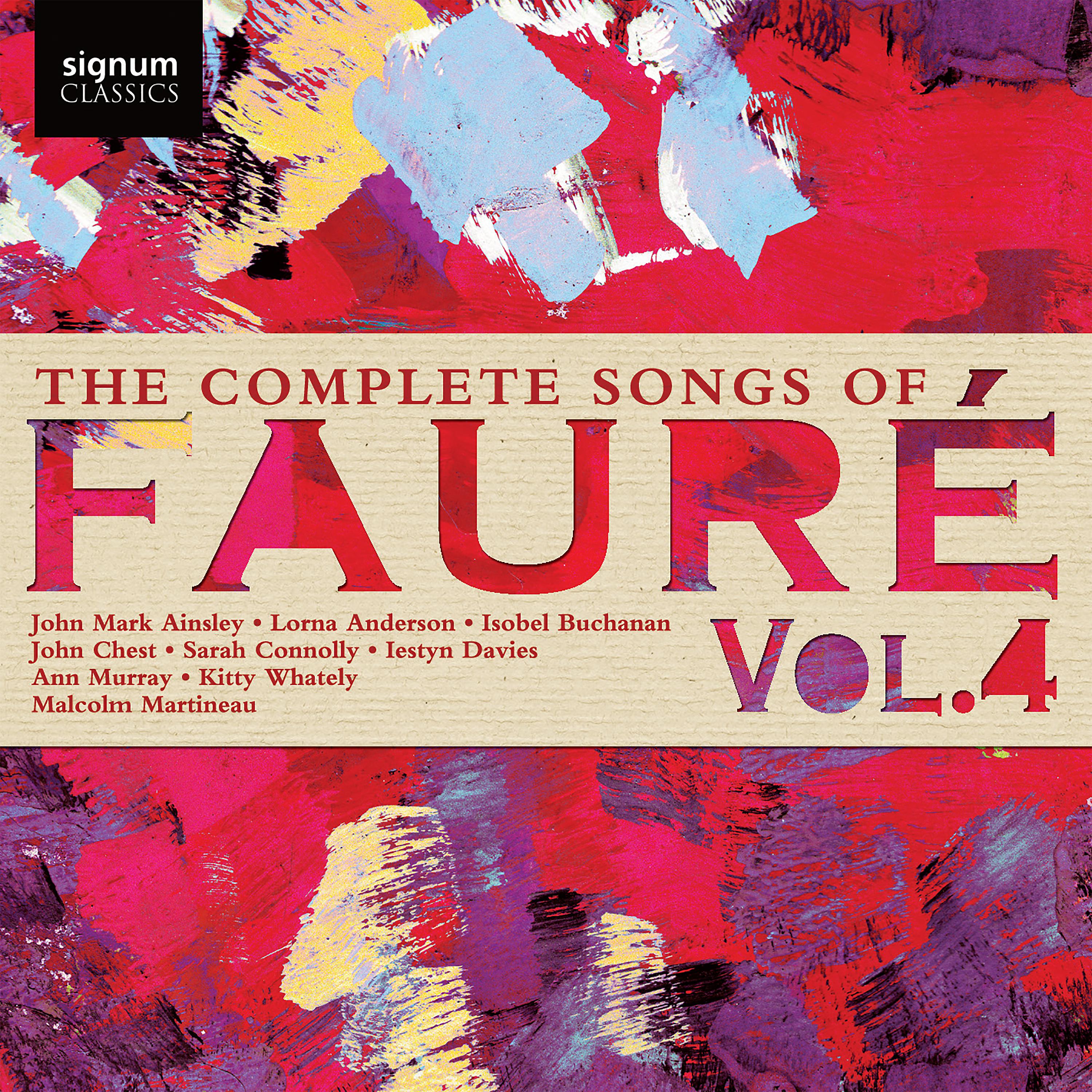 Постер альбома The Complete Songs of Fauré, Vol. 4