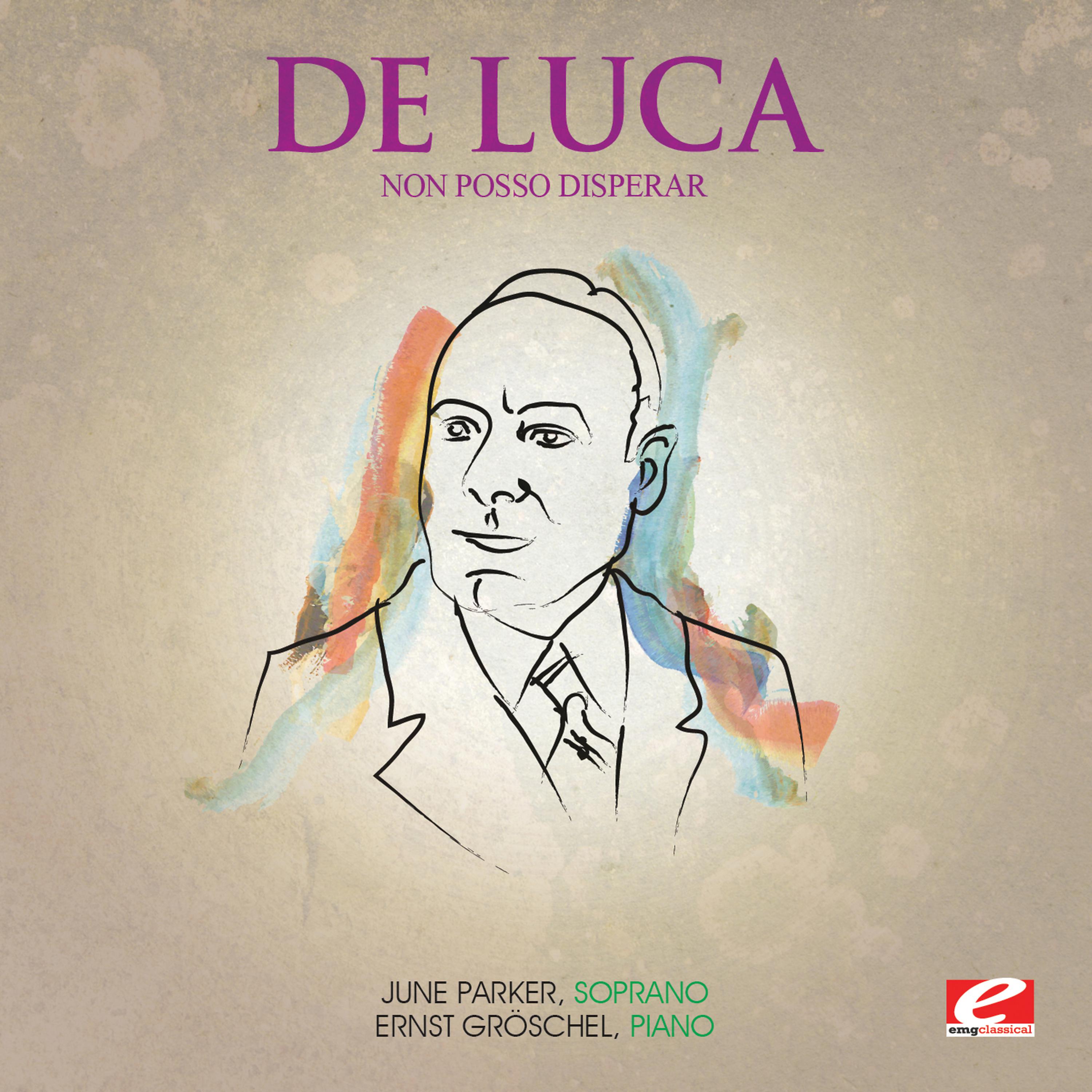 Постер альбома Luca: Non posso disperar (Digitally Remastered)