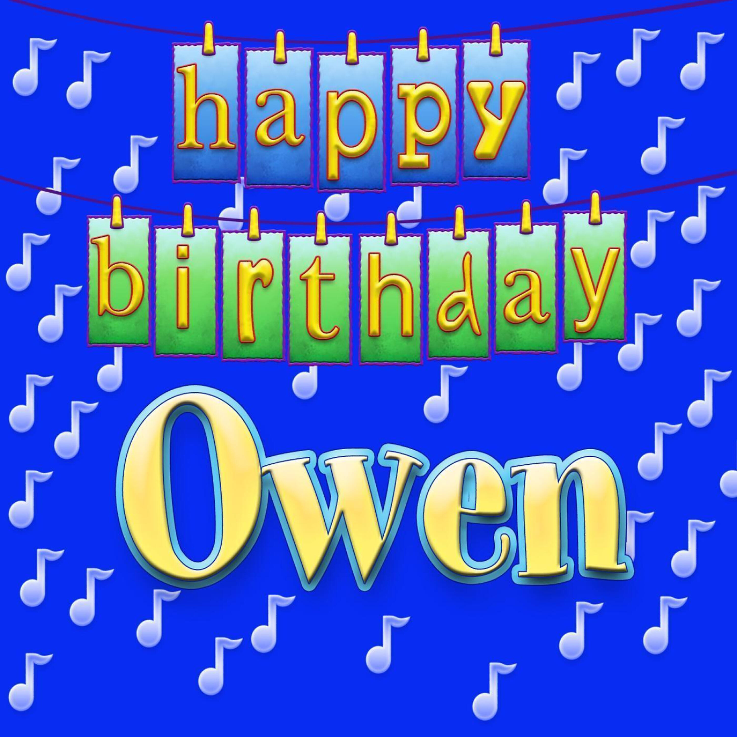 Ingrid DuMosch - Happy Birthday Owen (Personalized)