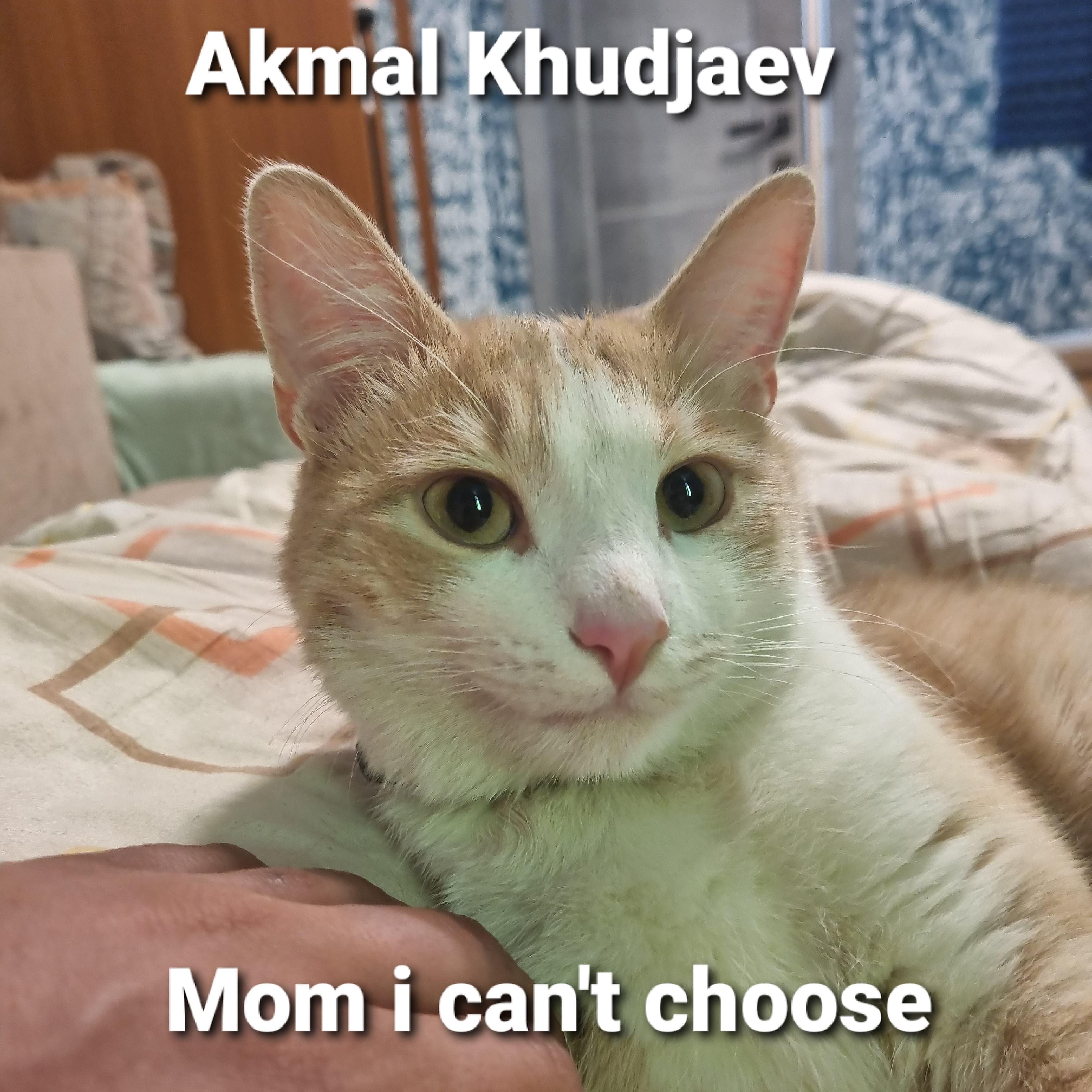 AKmal Khudjaev - Mom I Can't Choose