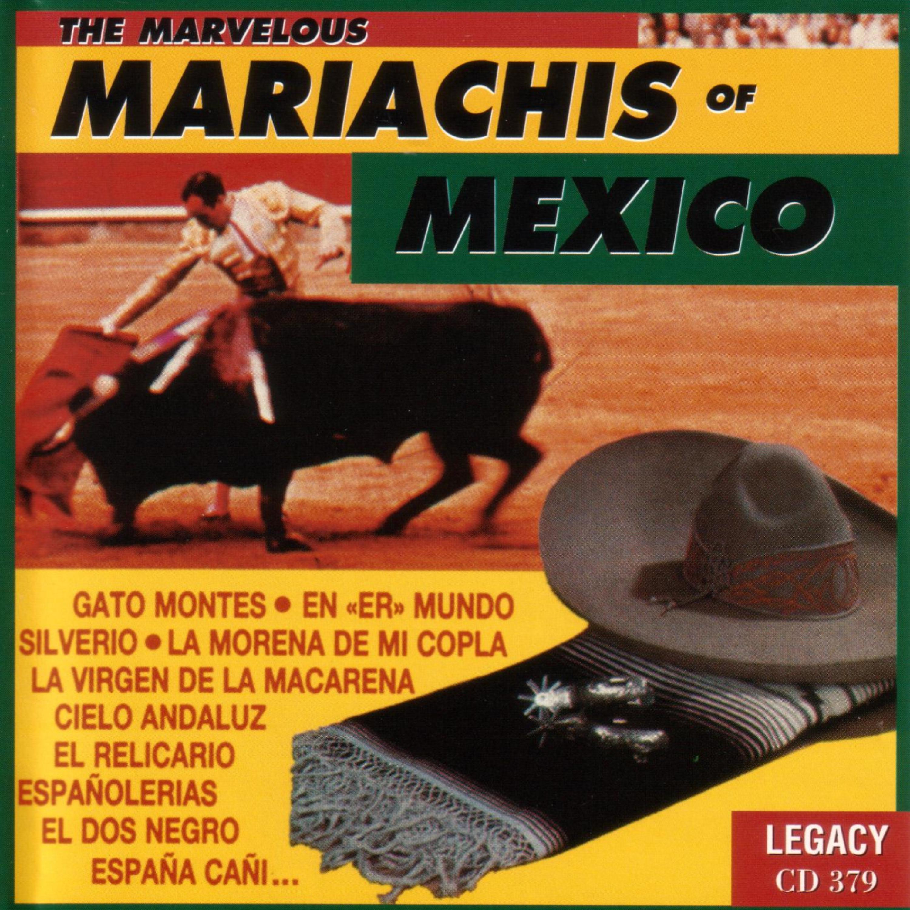 Постер альбома The Marvelous Mariachis Of Mexico