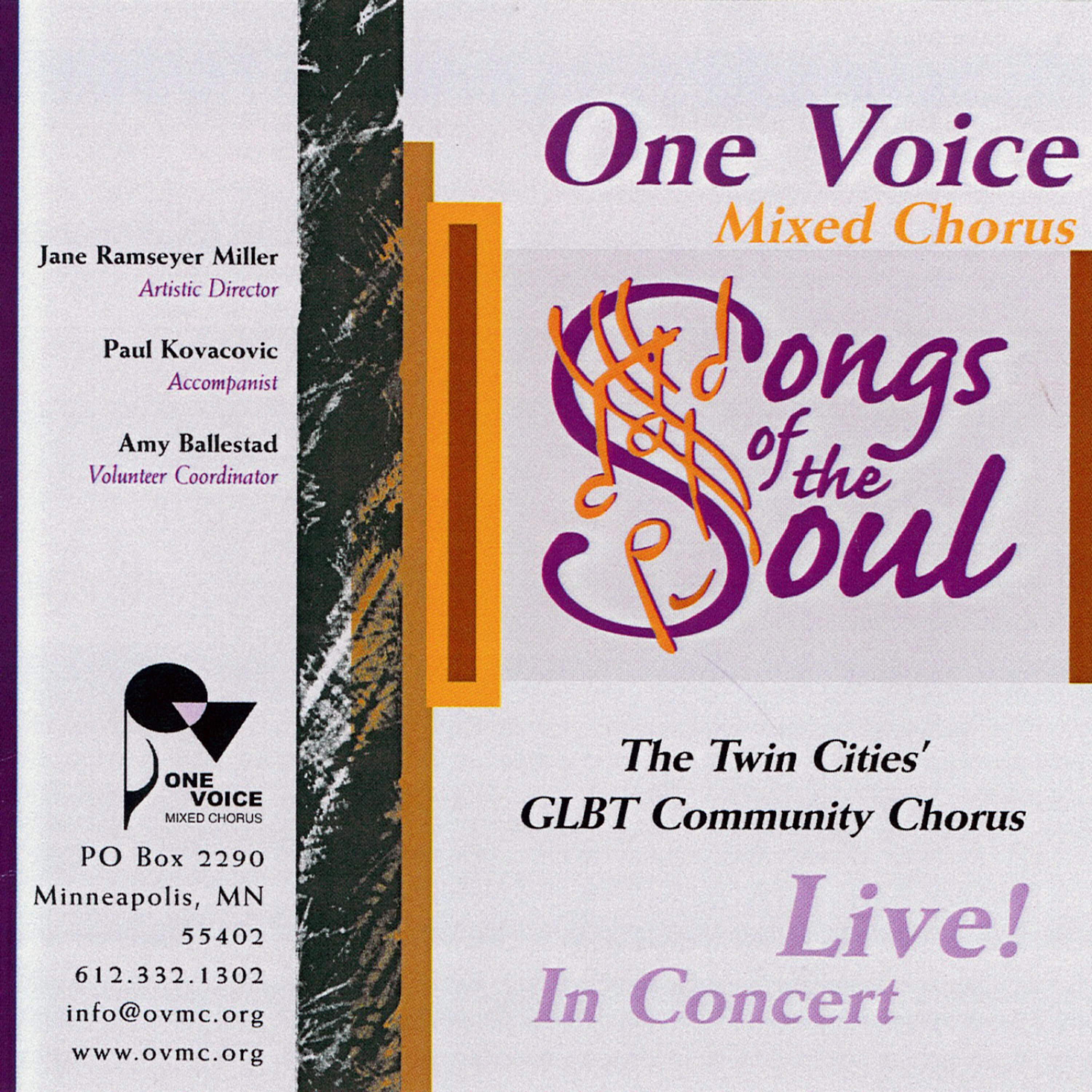 One Voice Mixed Chorus - Minnesota Chopstix