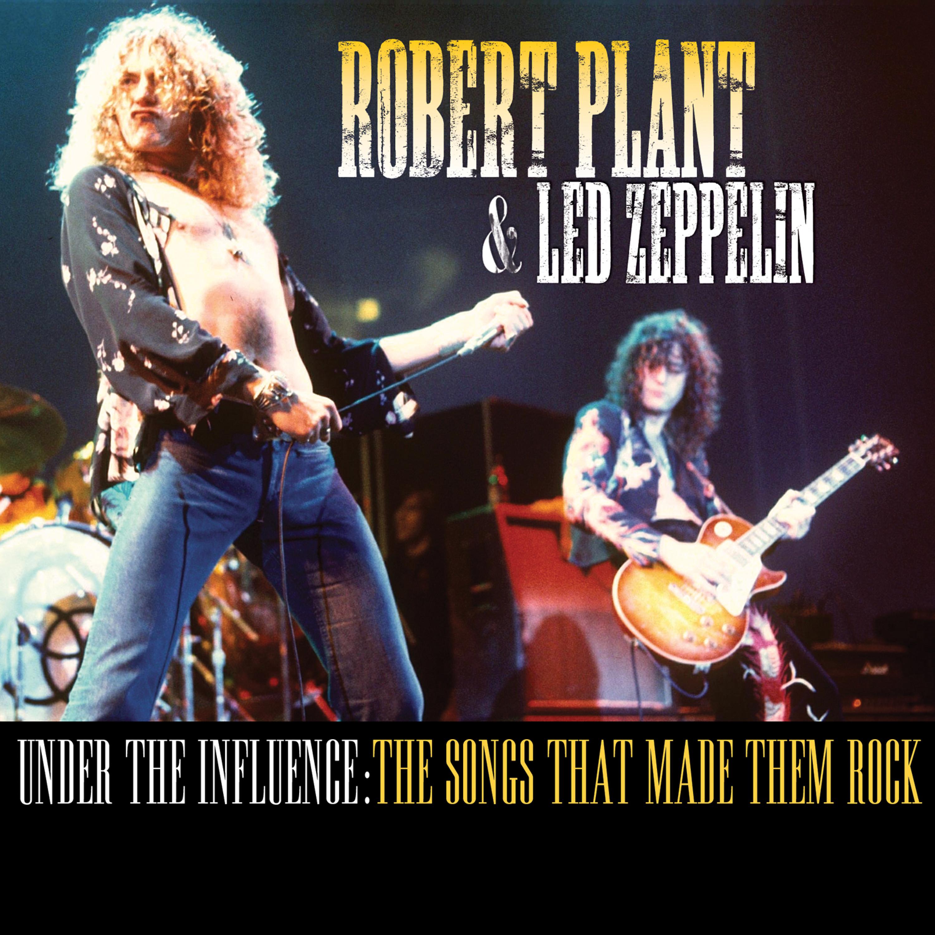 Постер альбома Robert Plant & Led Zeppelin - Under the Influence: The Songs That Made Them Rock