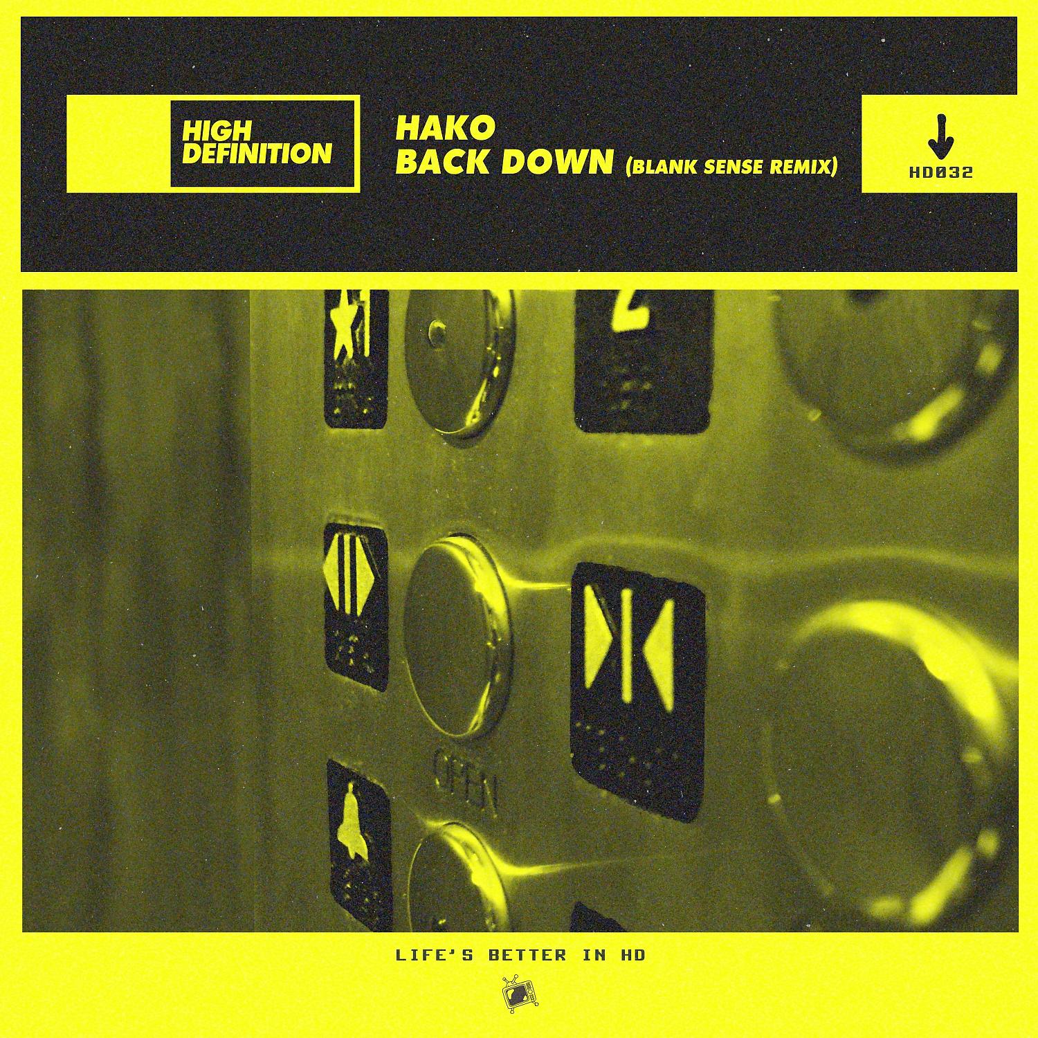 Постер альбома Back Down (Blank Sense Remix)