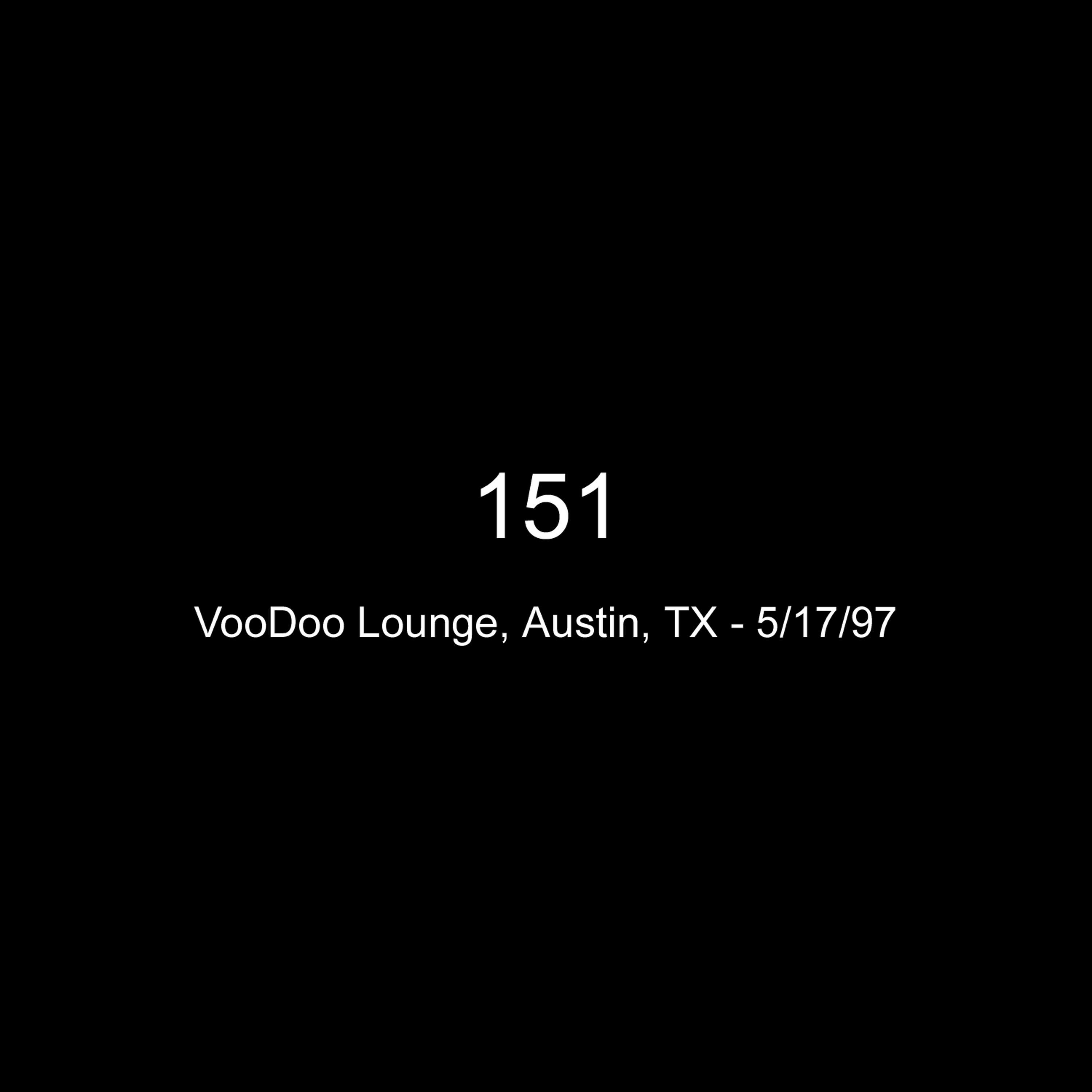 Постер альбома Voodoo Lounge Austin, Tx 05-17-97