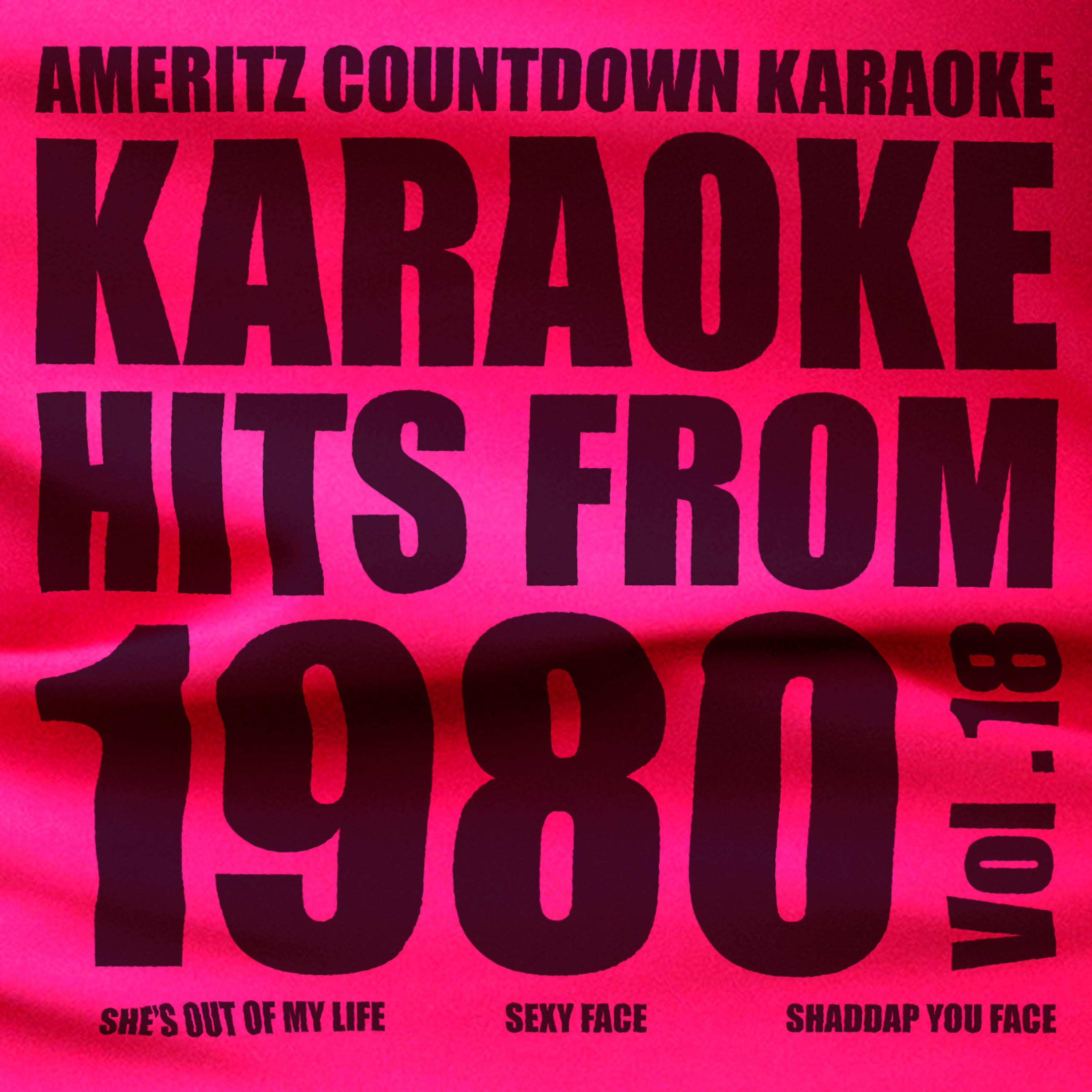 Постер альбома Karaoke Hits from 1980, Vol. 18