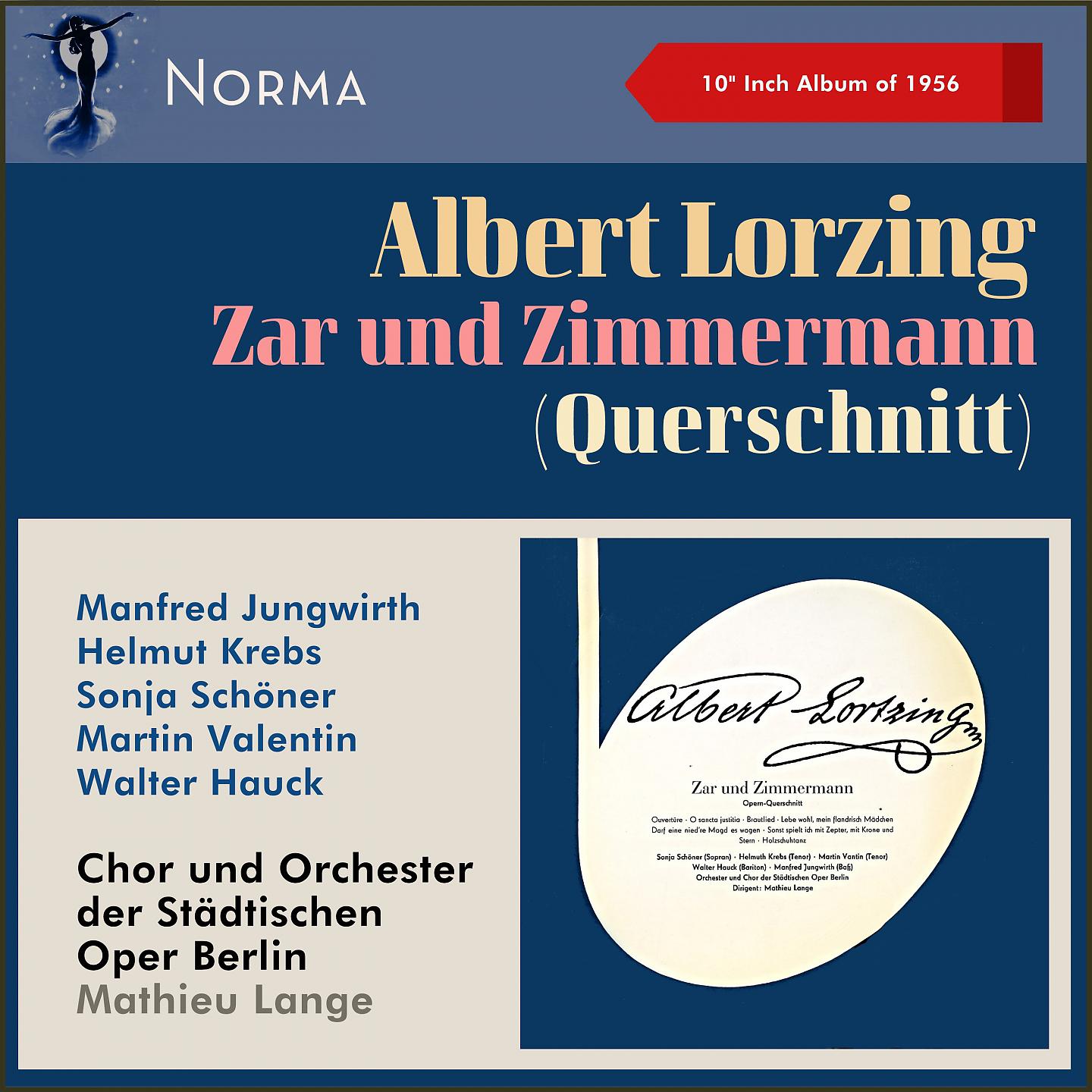 Постер альбома Albert Lorzing: Zar und Zimmermann (Querschnitt)