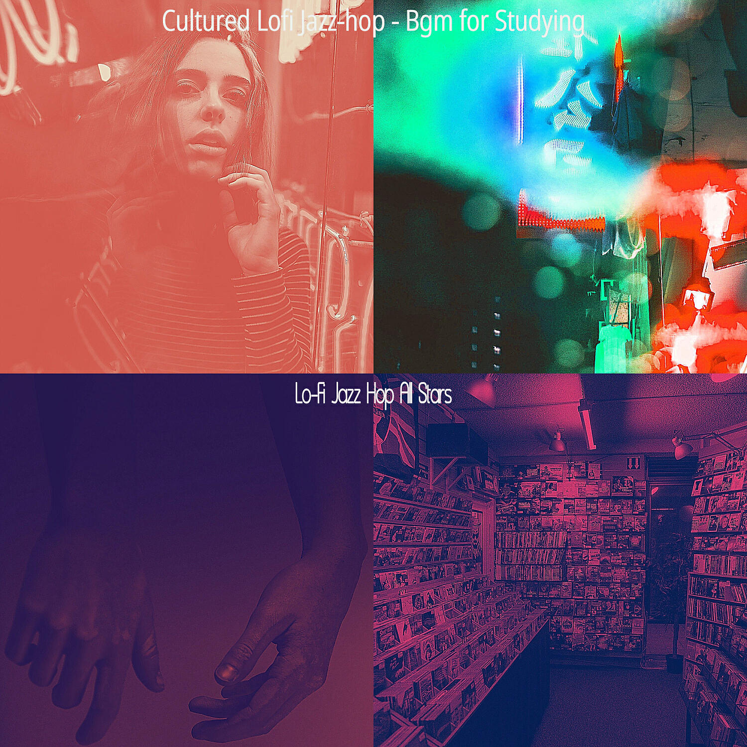 Lo-Fi Jazz Hop All Stars - Magnificent Lofi Chill-hop - Vibe for Sleep