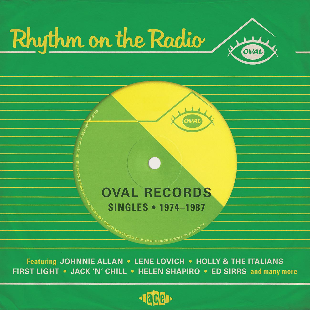 Постер альбома Rhythm On The Radio - Oval Records Singles 1974-1987
