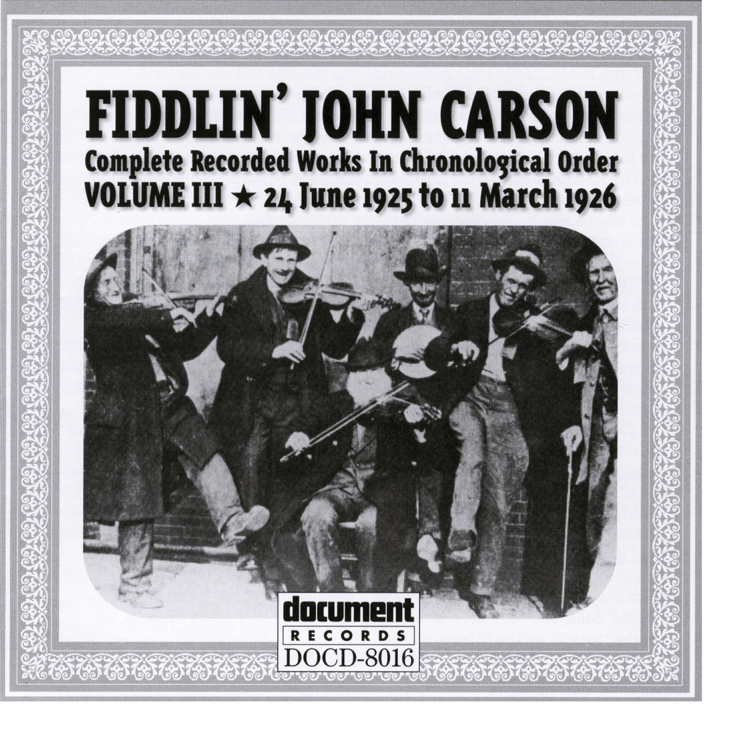 Fiddlin John Carson - The Hawk And The Buzzard