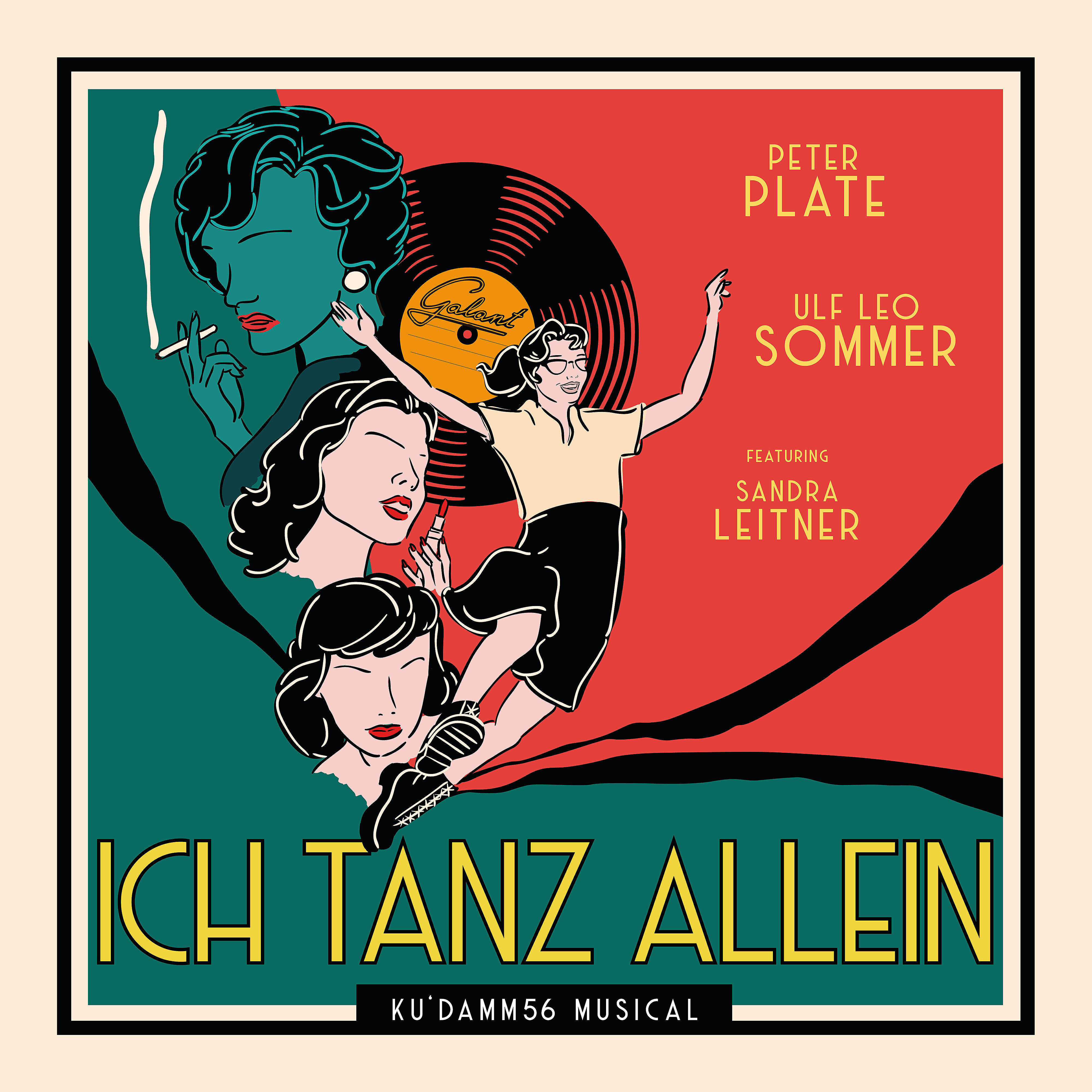 Peter Plate - Ich tanz allein (feat. Sandra Leitner)