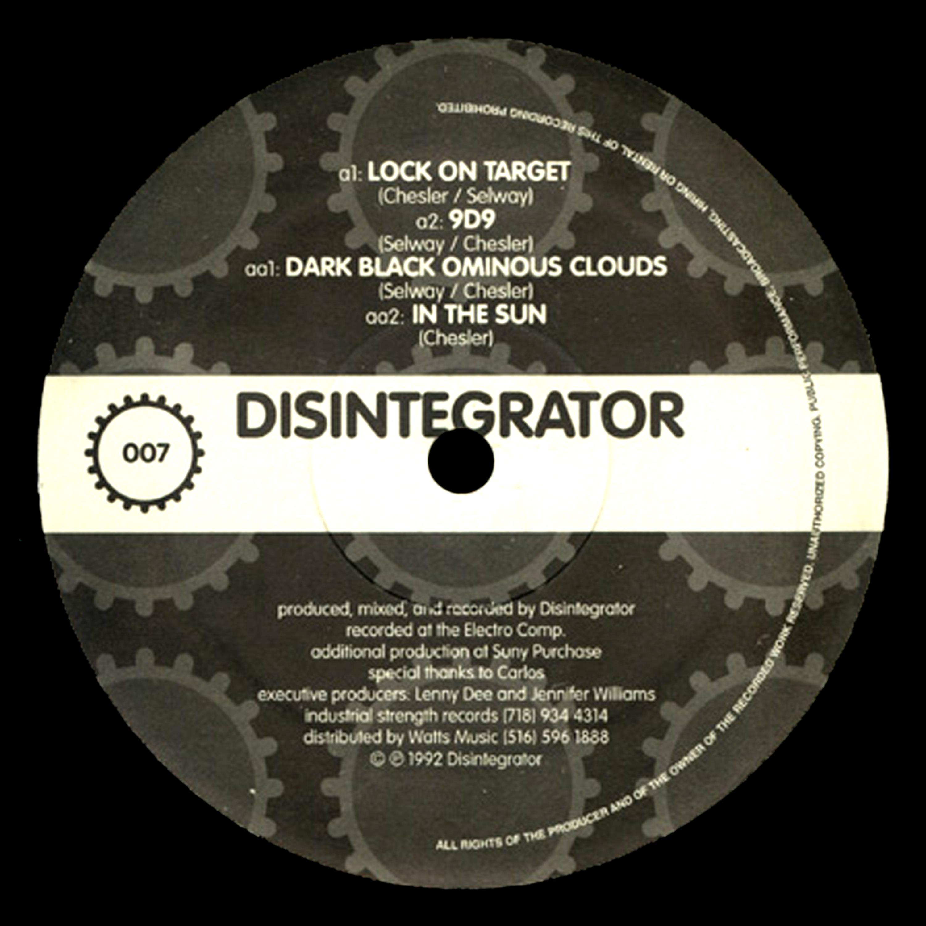 Постер альбома Disintegrator (Vol 1)
