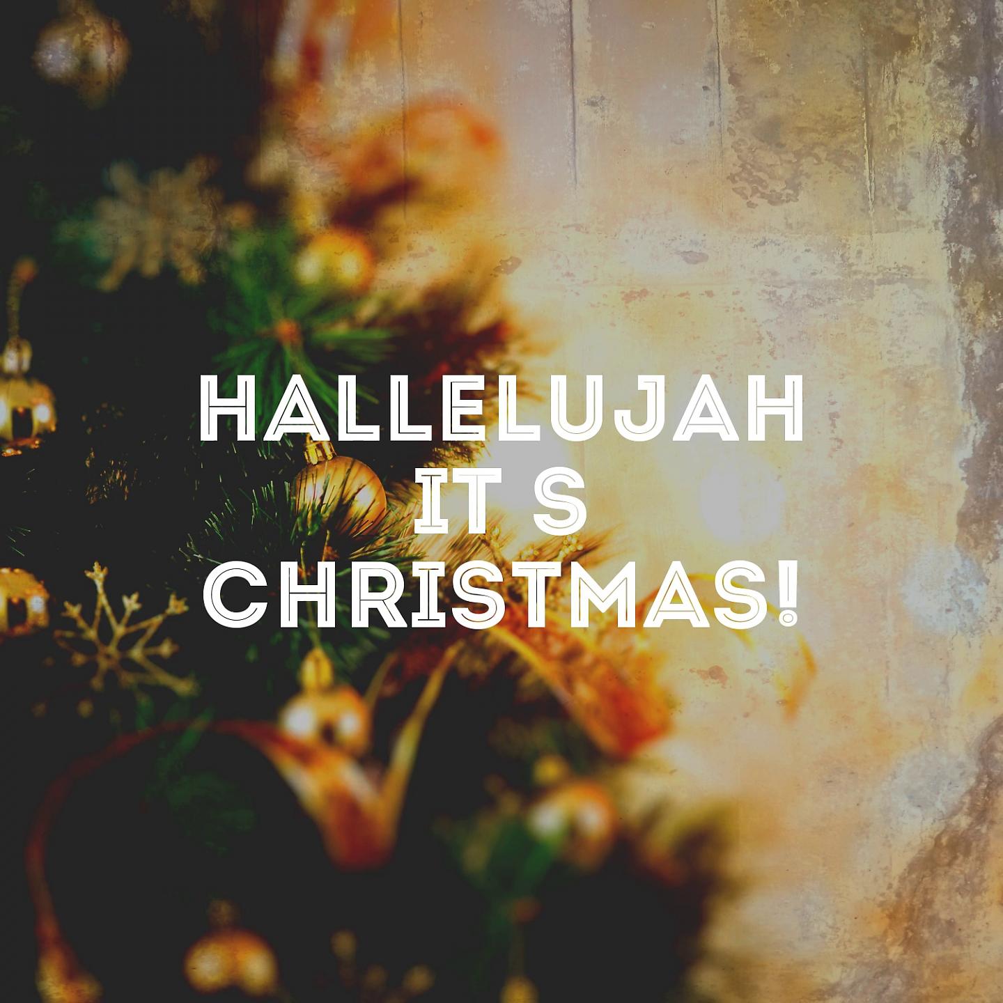 Постер альбома Hallelujah It's Christmas!
