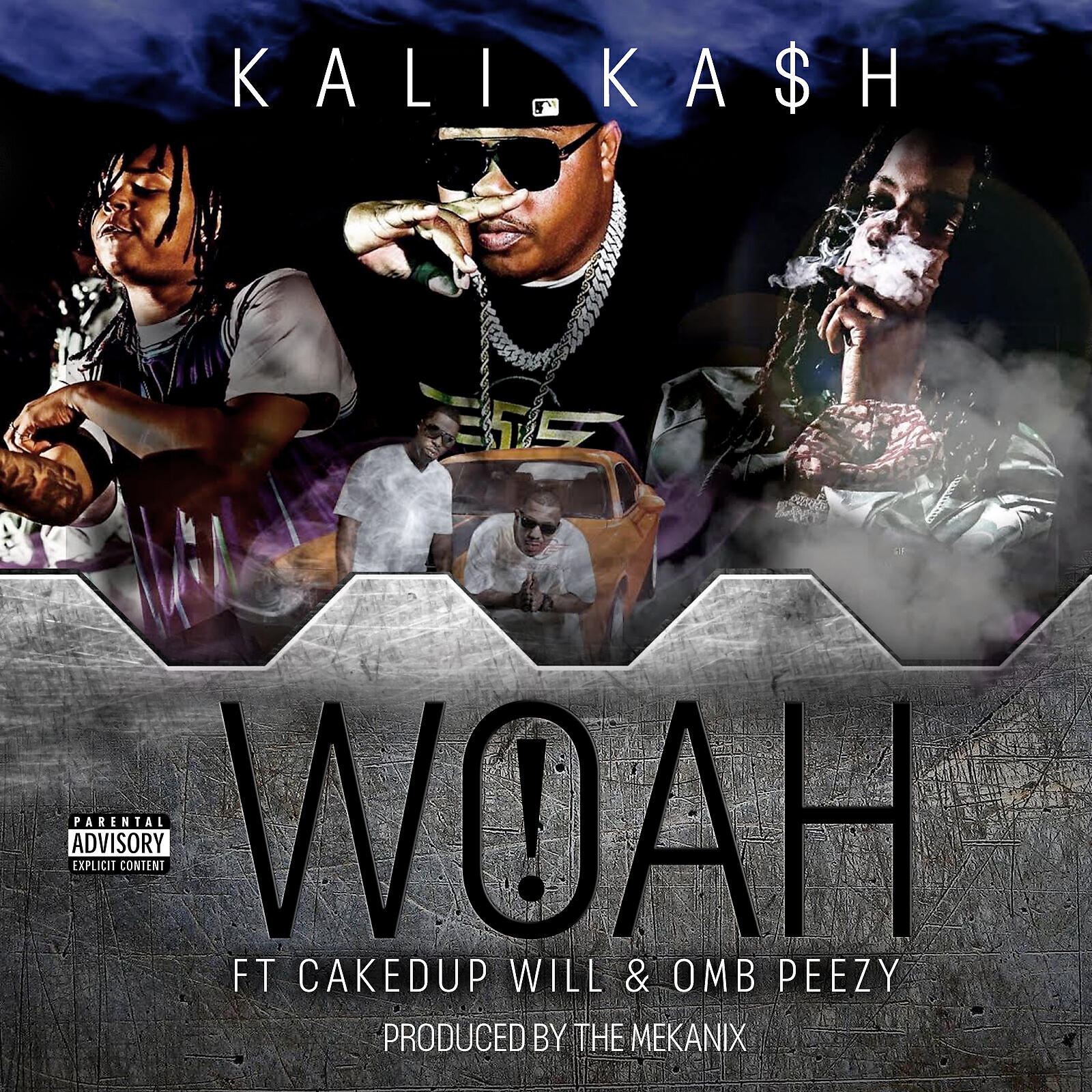 Kali Kash - WOAH! (feat. OMB Peezy & CakedUp Will)