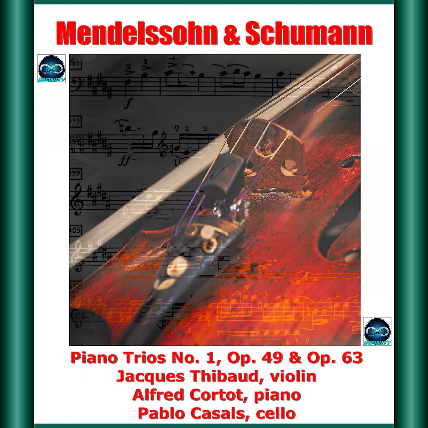 Jacques Thibaud - Piano Trio No. 1 in D Minor, Op. 63: IV. Mit Feuer