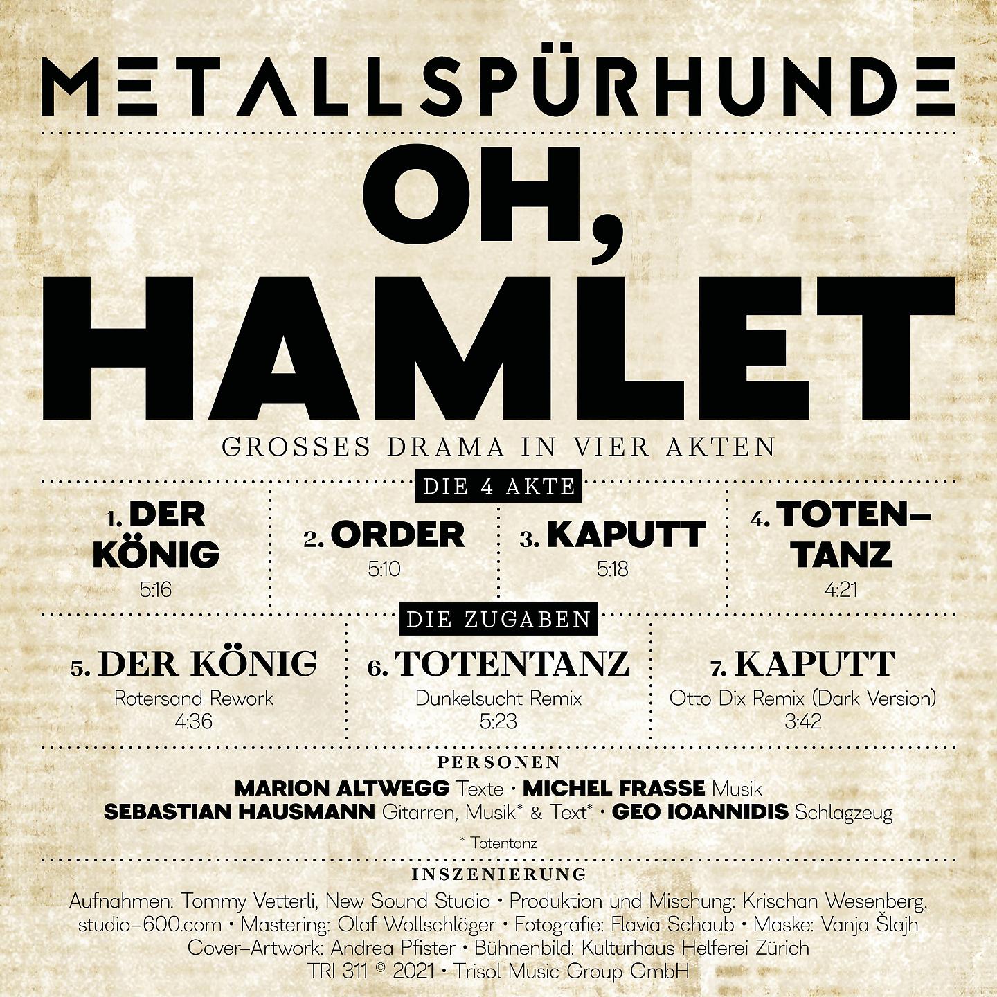 Постер альбома Oh, Hamlet