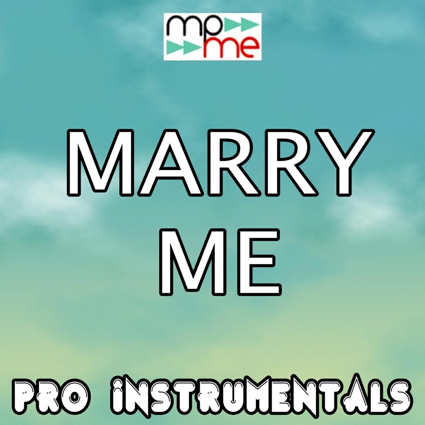 Pro Instrumentals - Marry Me (Karaoke Version) (Originally Performed By Jason Derulo)