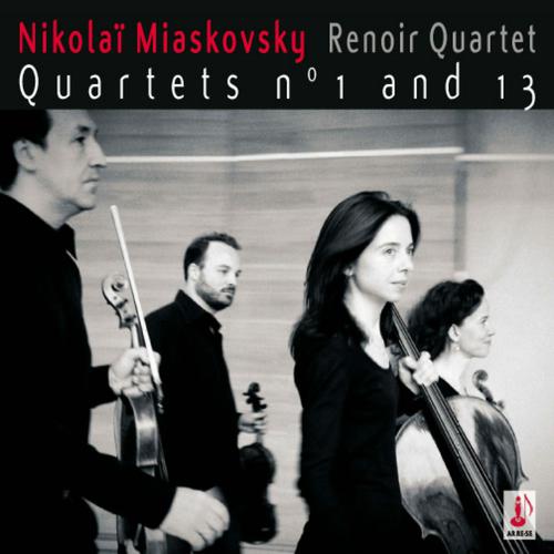 Постер альбома N. Miaskovsky: Quartets Nos. 1 & 13