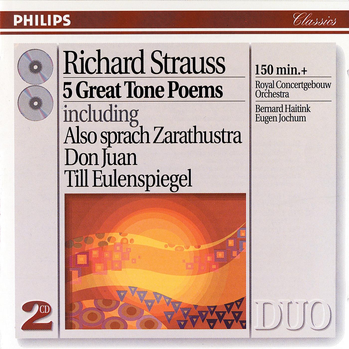 Постер альбома Strauss, R.: Five Great Tone Poems