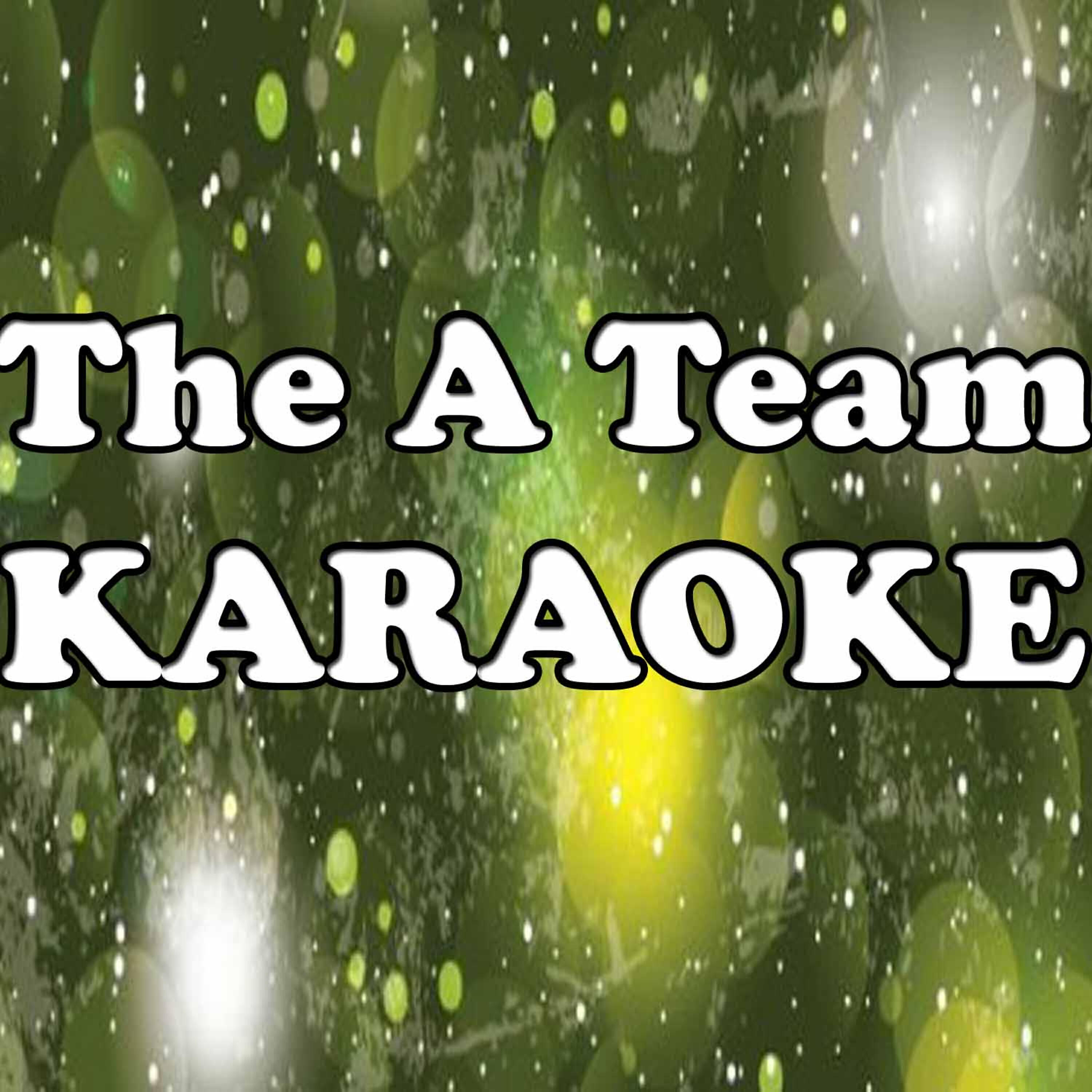 Karaoke Hits Band - The a Team (In the Style of Ed Sheeran) [Karaoke Version]