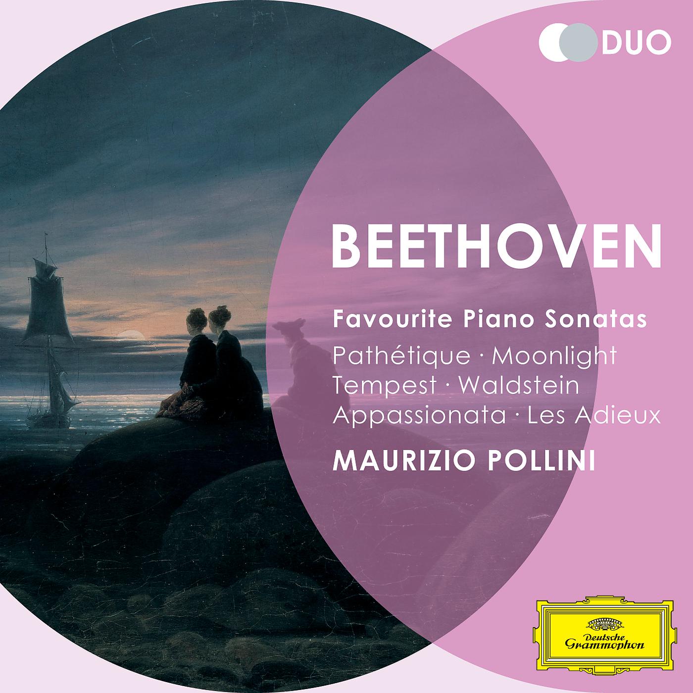 Постер альбома Beethoven: Favourite Piano Sonatas - Pathétique; Moonlight; Tempest; Waldstein; Appassionata; Les Adieux