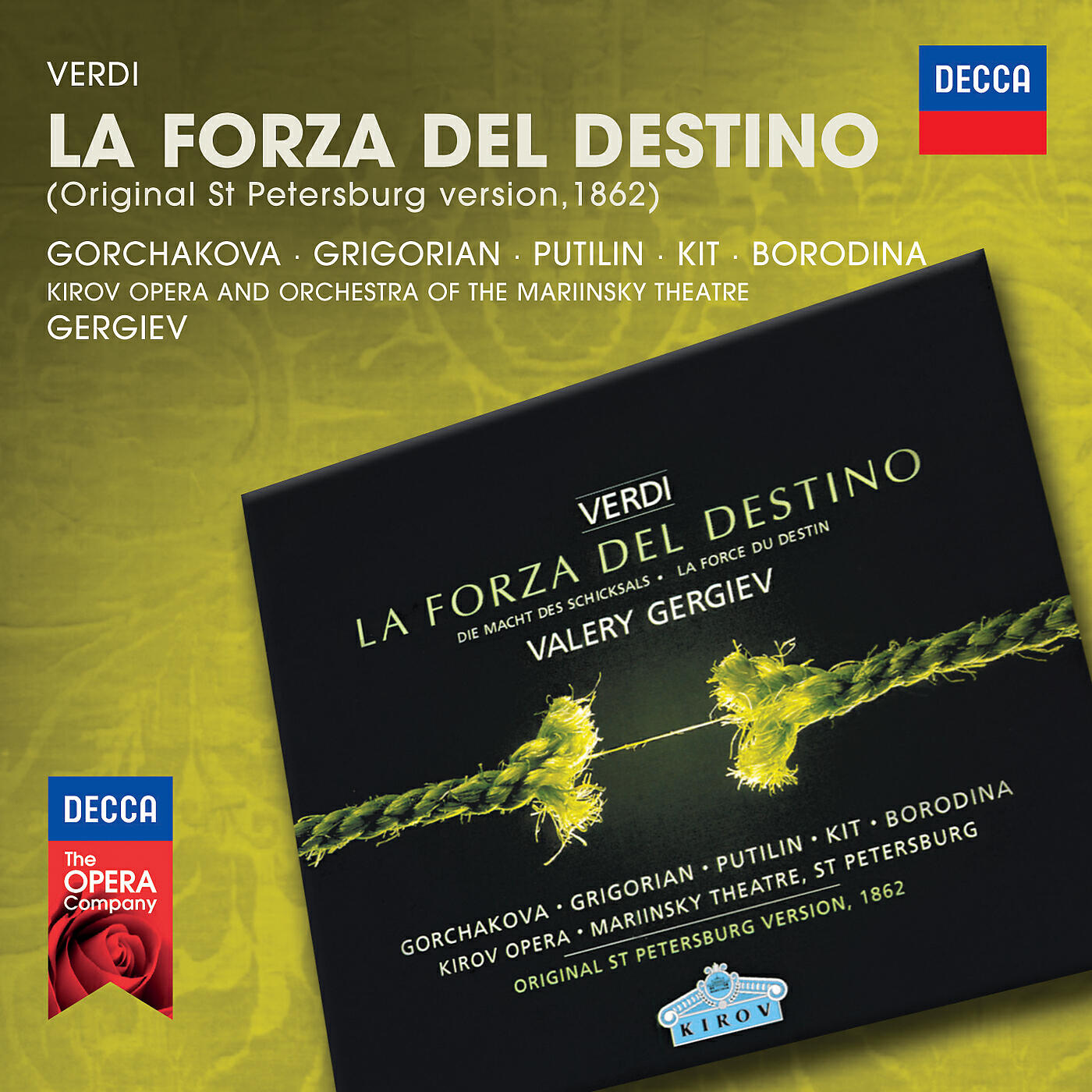 Gegam Grigorian - Verdi: La forza del destino - Original St.Petersburg version - Act 4 - 