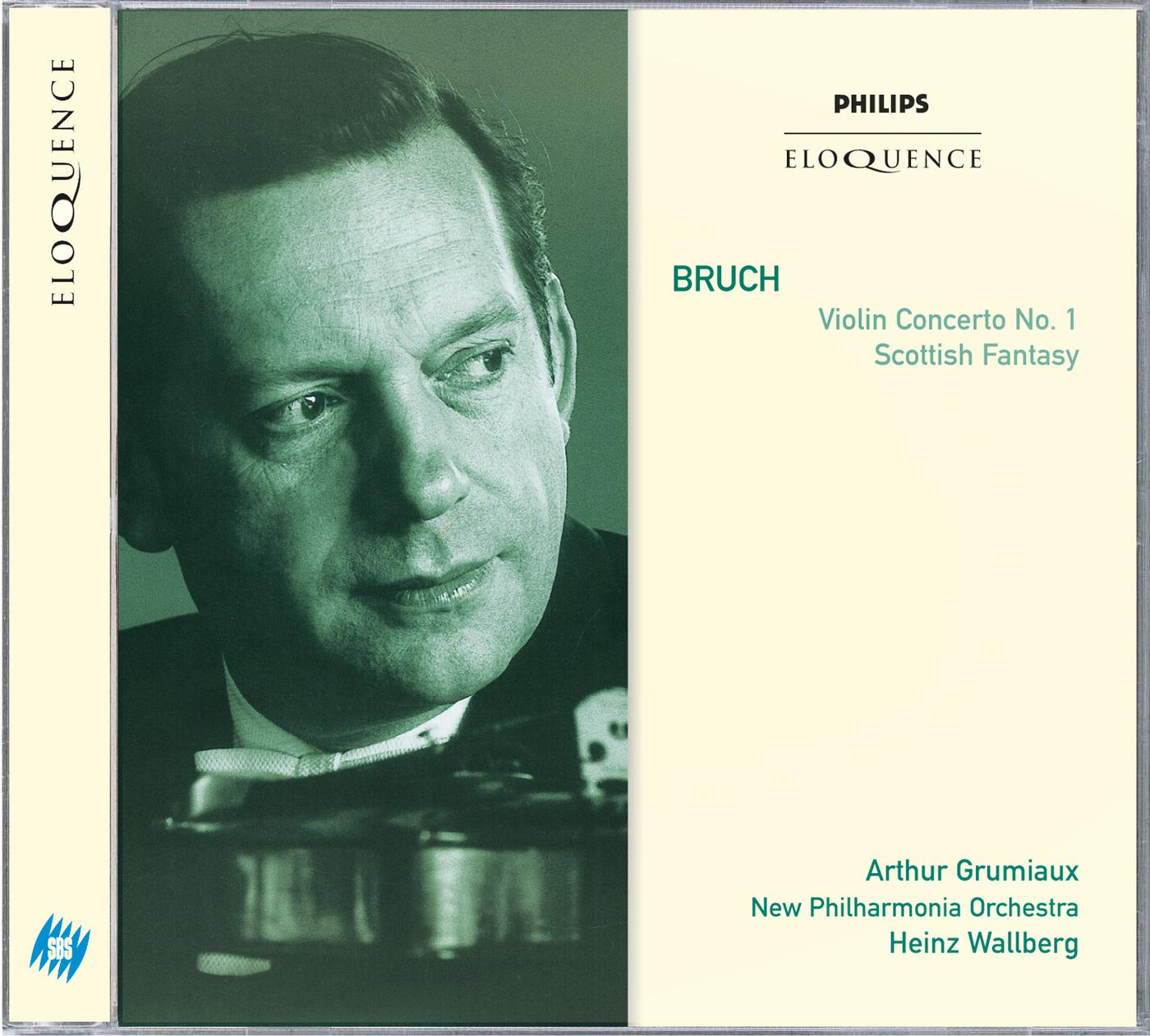 Постер альбома Bruch: Violin Concerto No.1; Scottish Fantasia