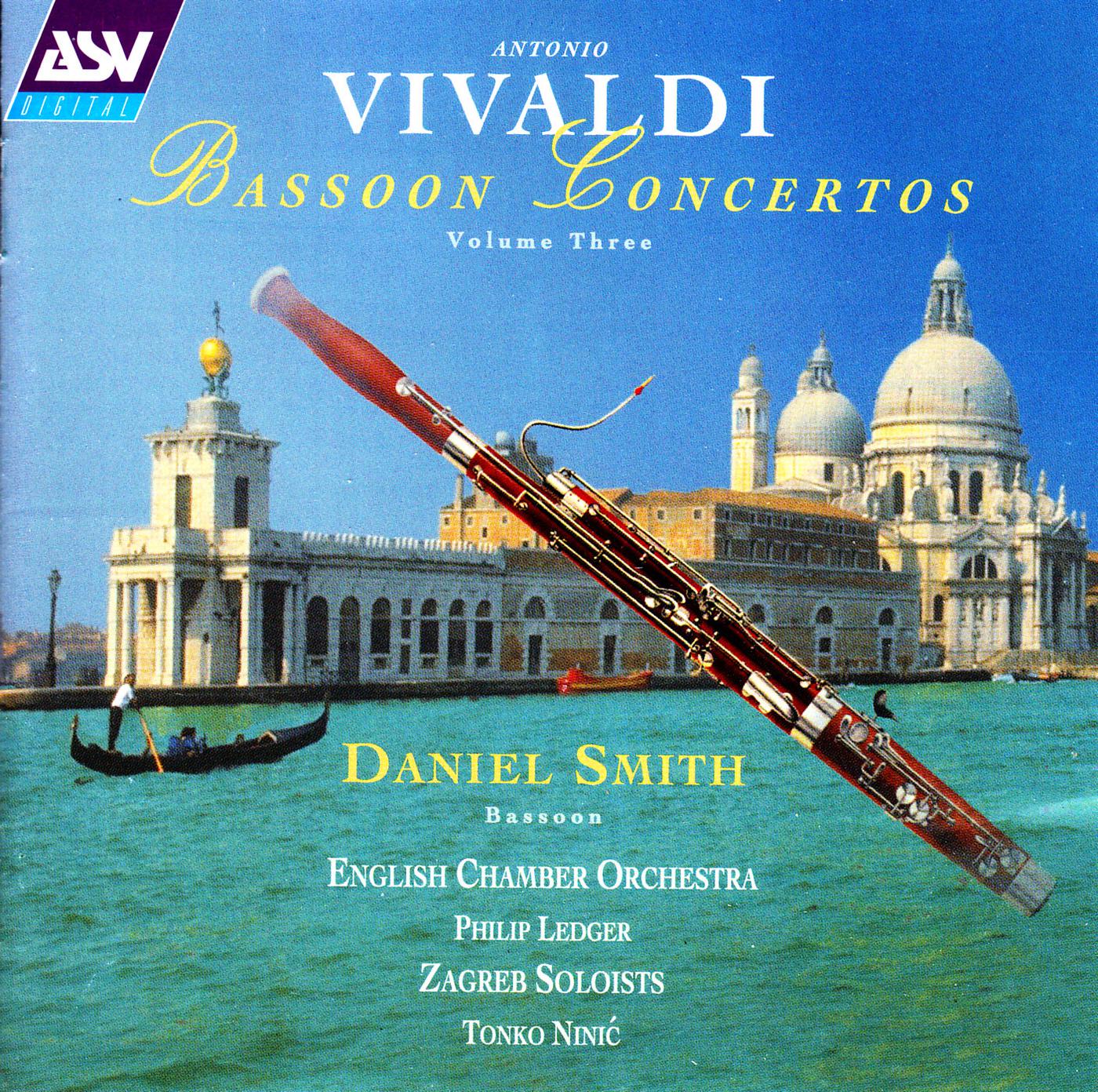 Постер альбома Vivaldi: Bassoon Concertos Vol.3