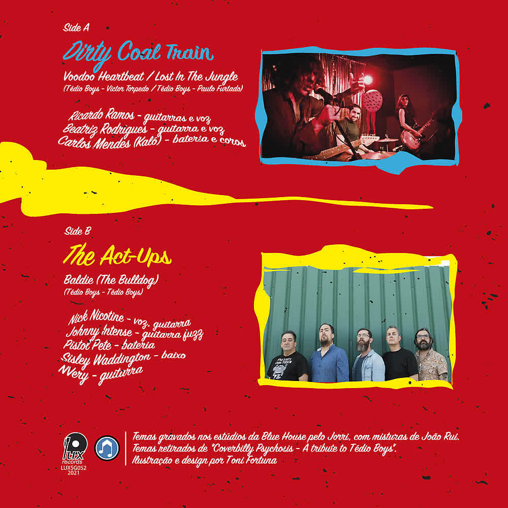Dirty Coal Train - Voodoo Heartbeat / Lost in the Jungle