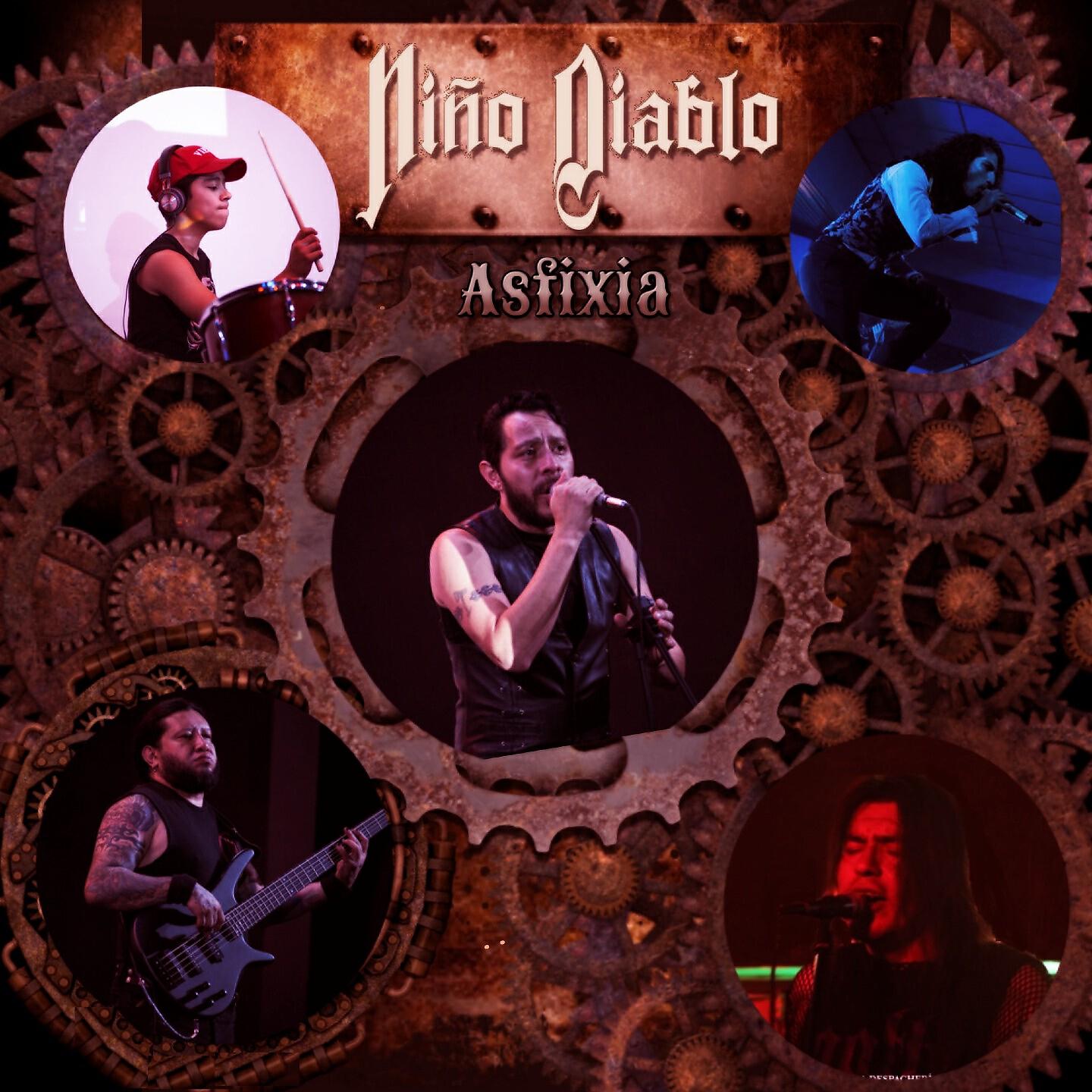 Постер к треку Niño Diablo, Eiven, Nostra Morte, Guillermo Rivera, La Hermandad, Via Dolorosa - Asfixia