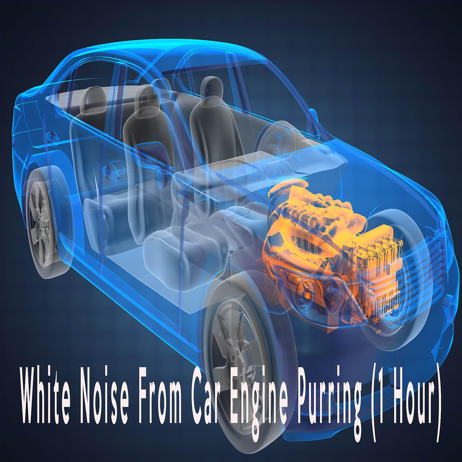 Color Noise Therapy - White Noise From Car Engine Purring (1 Hour)