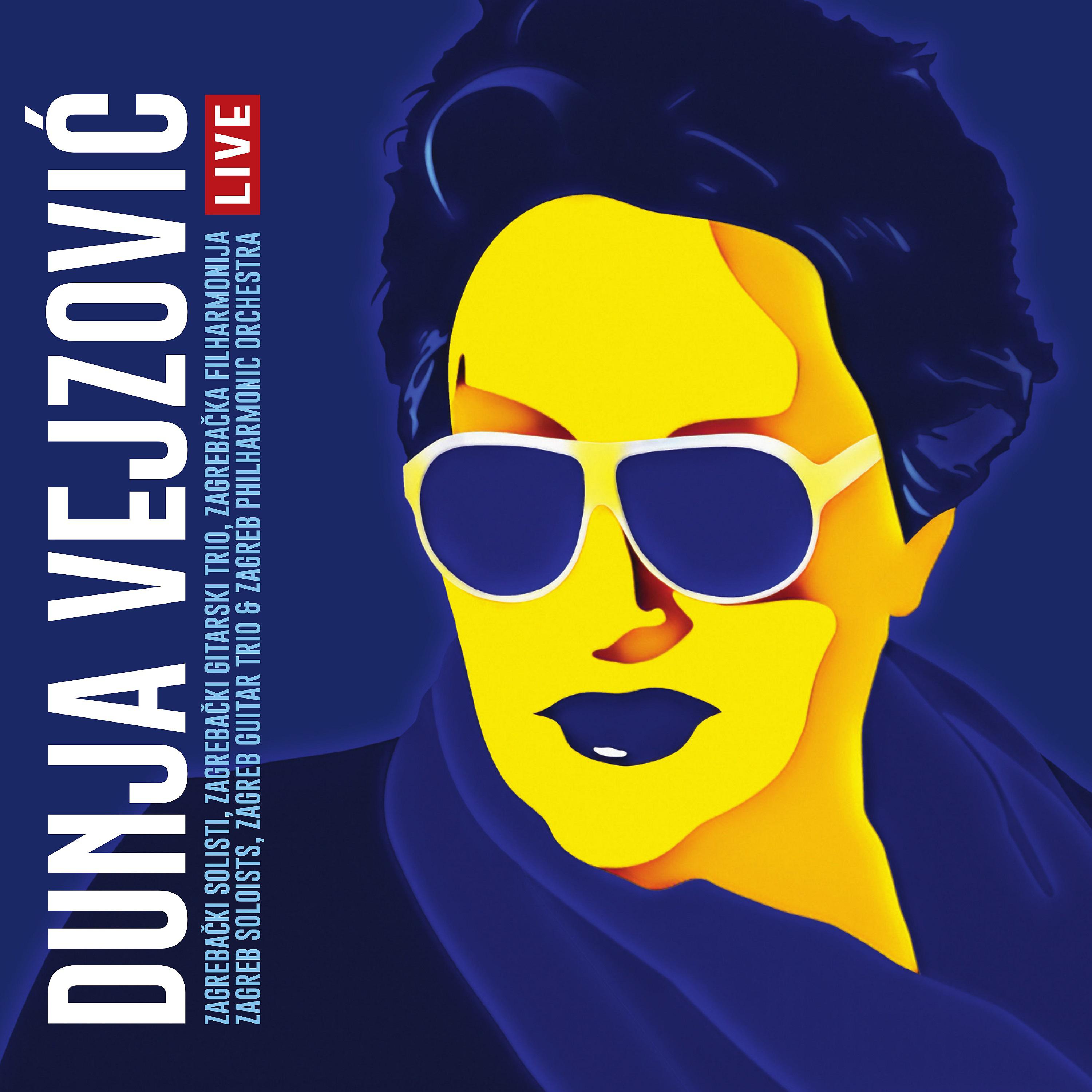 Постер альбома Dunja Vejzović, mezzosoprano: Dunja Vejzović live with Zagreb Soloists, Zagreb Guitar Trio & Zagreb Philharmonic - 75 for 75