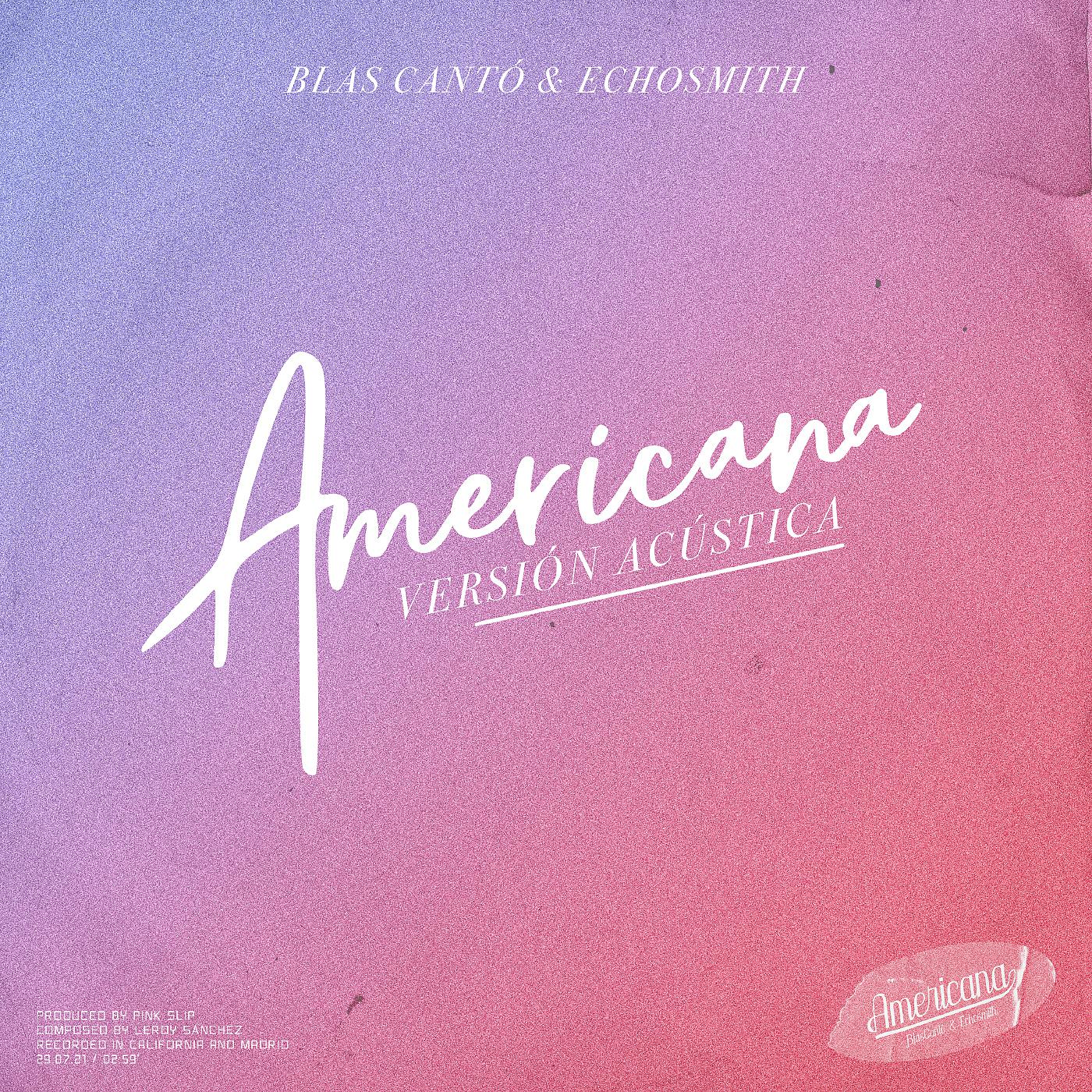 Постер альбома Americana (Versión Acústica)