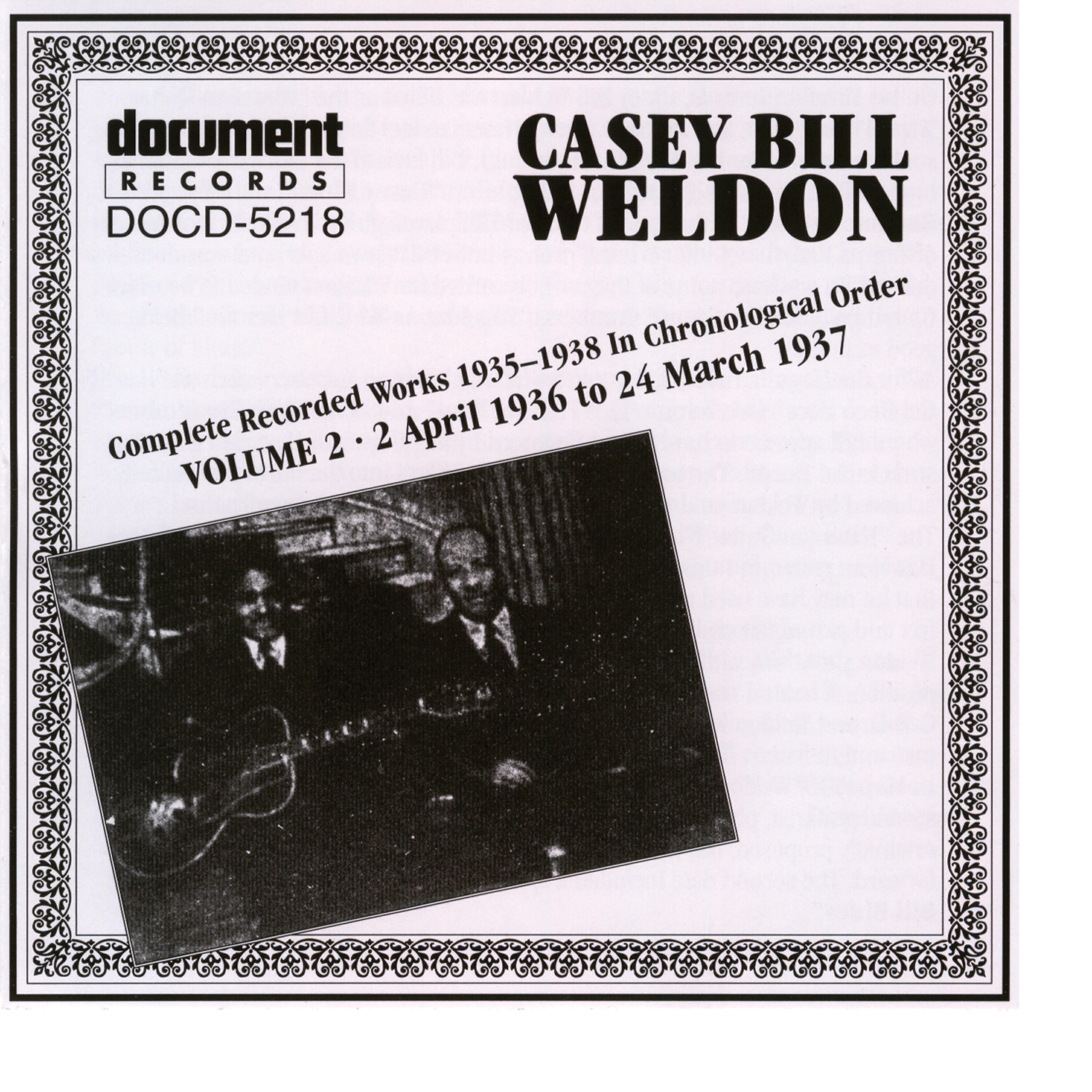 Casey Bill Weldon - Can't You Remember?