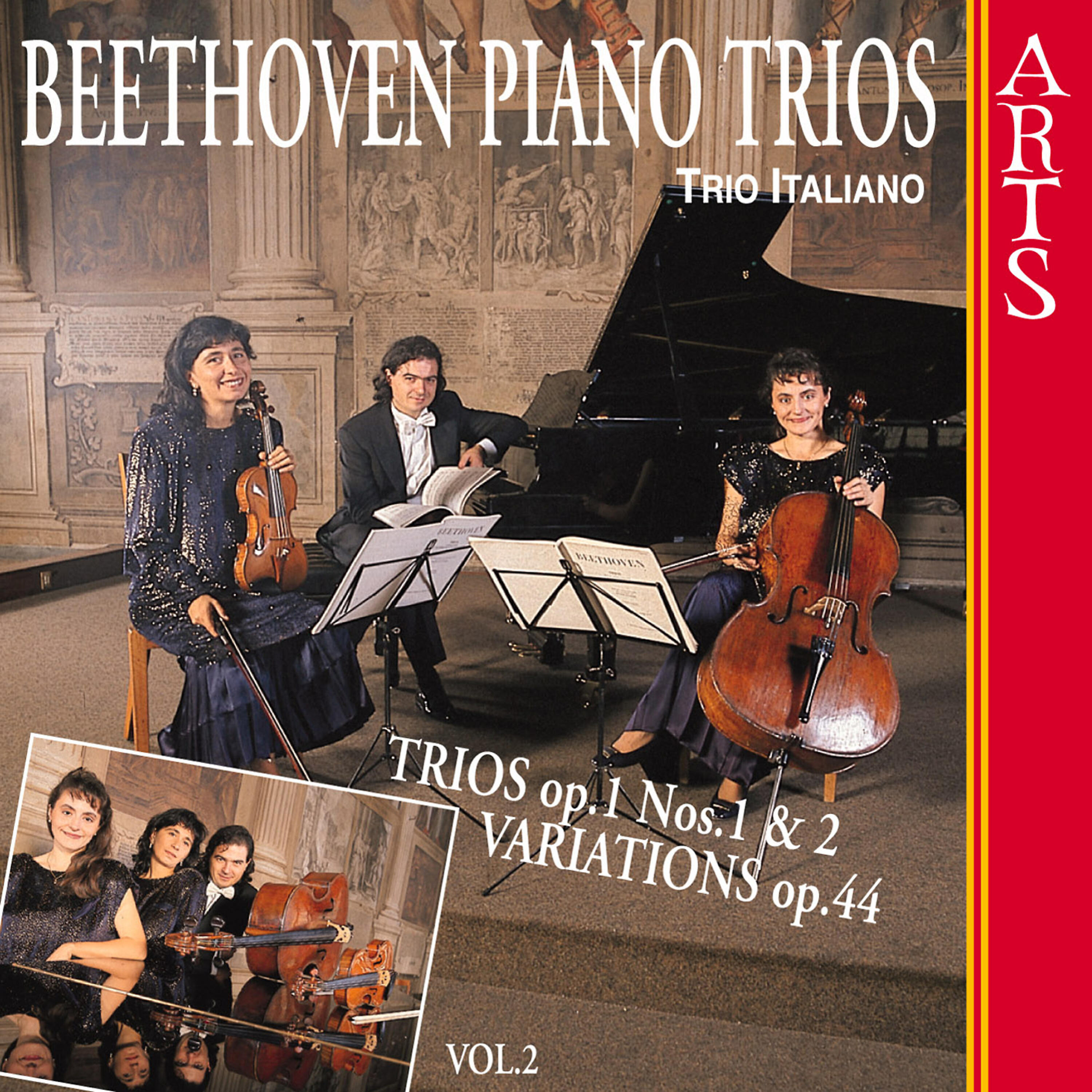 Trio Italiano - Trio Für Klavier, Violine Und Violoncello Op. 1 Nr. 1 Es-Dur: I. Allegro (Beethoven)