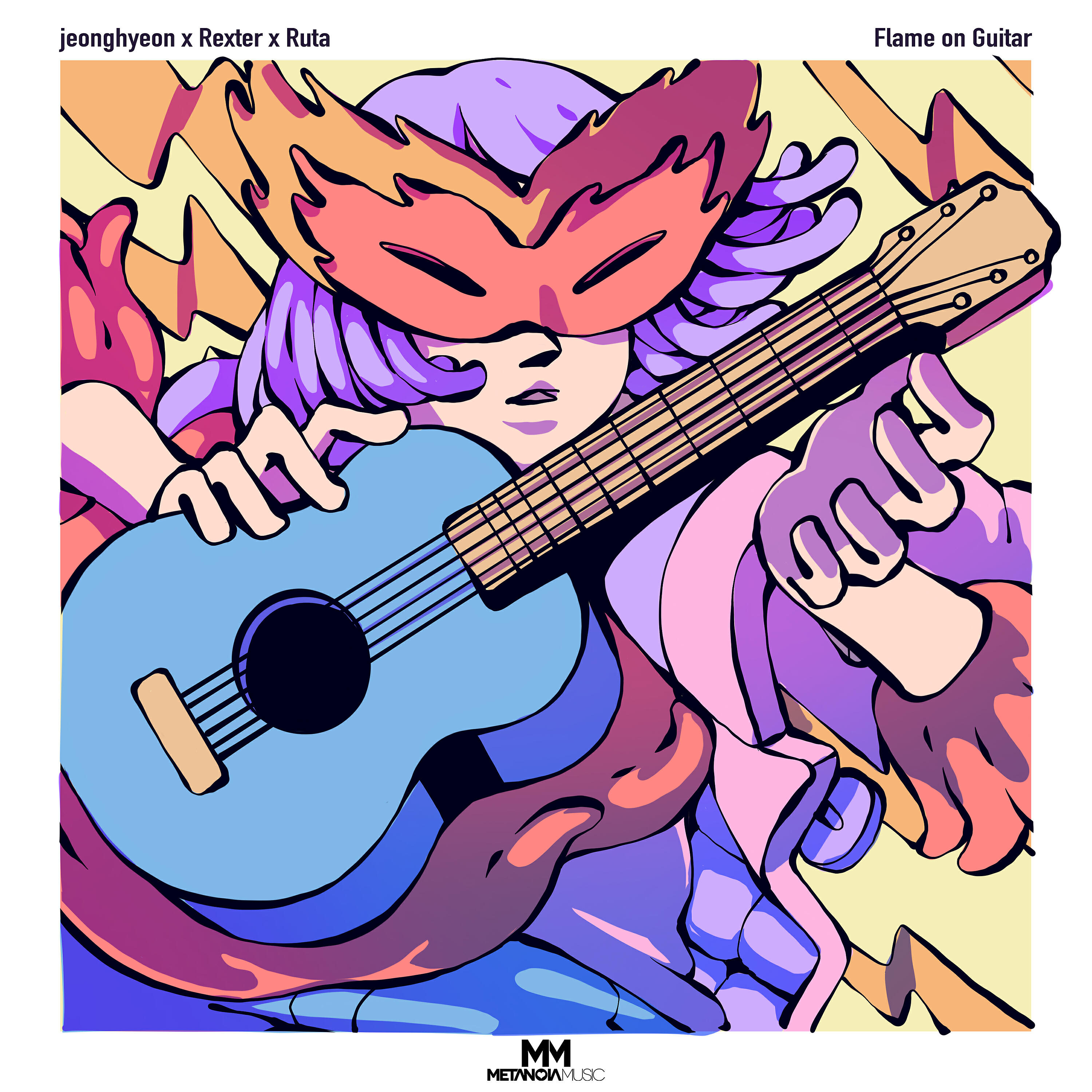 JEONGHYEON - Flame on Guitar