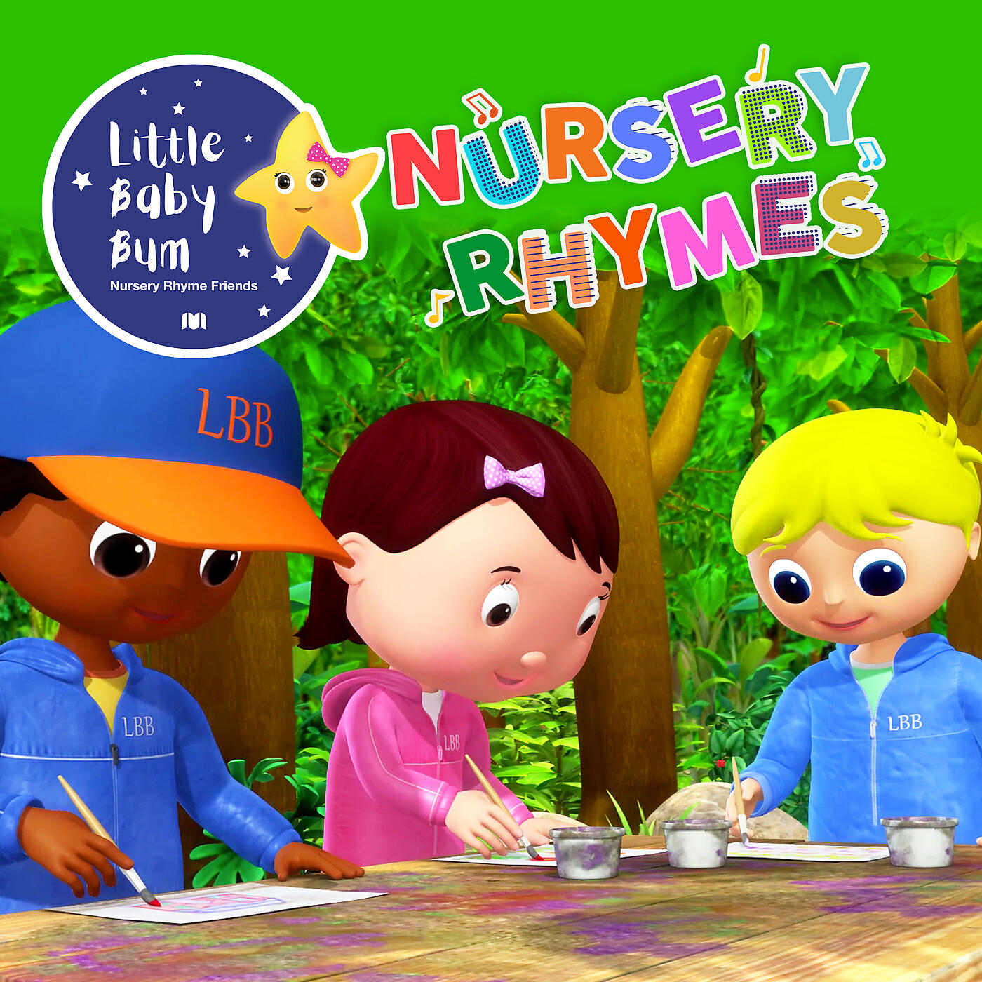 Little Baby Bum Nursery Rhyme Friends - Nature Painting!