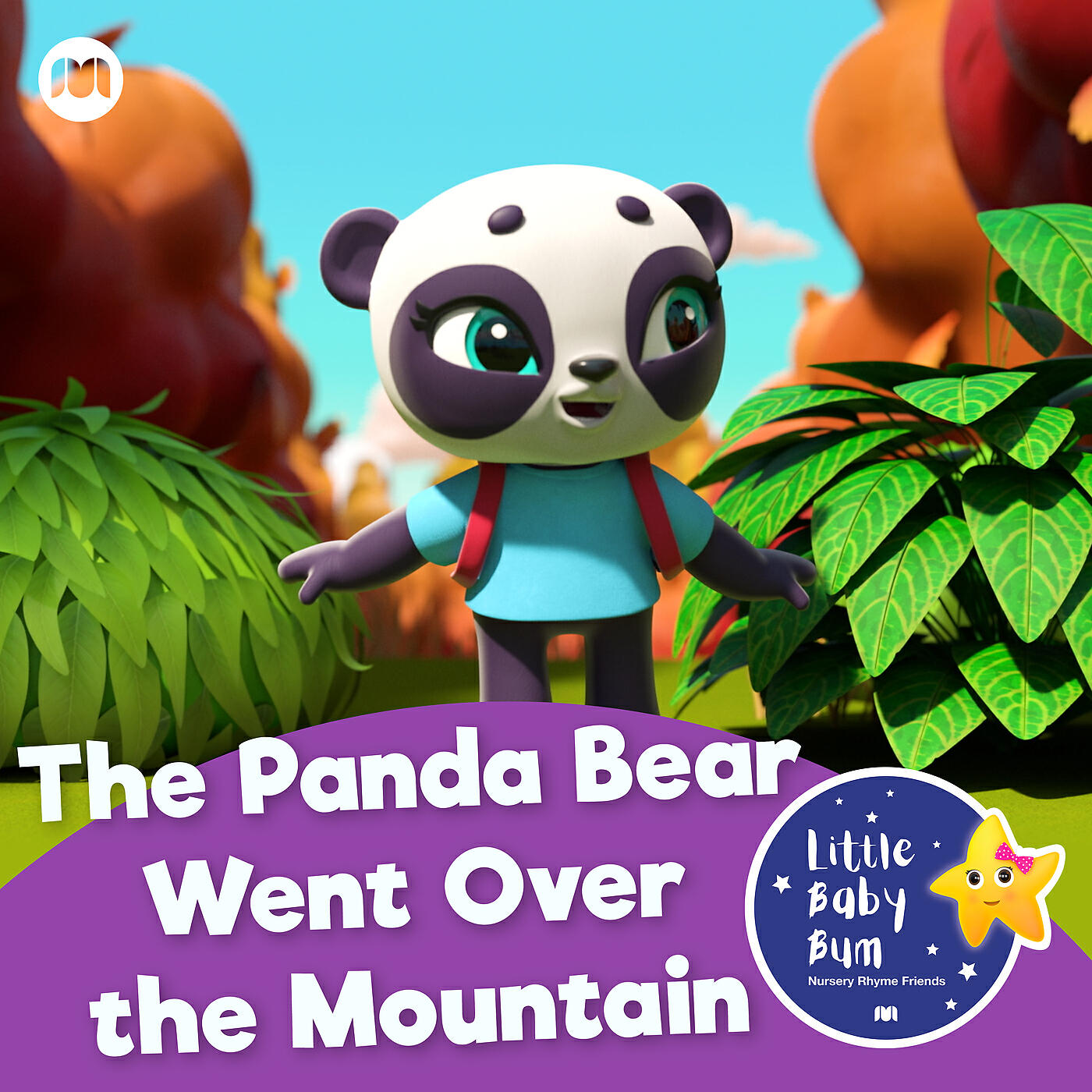 Little Baby Bum Nursery Rhyme Friends - The Panda Bear Went Over the Mountain