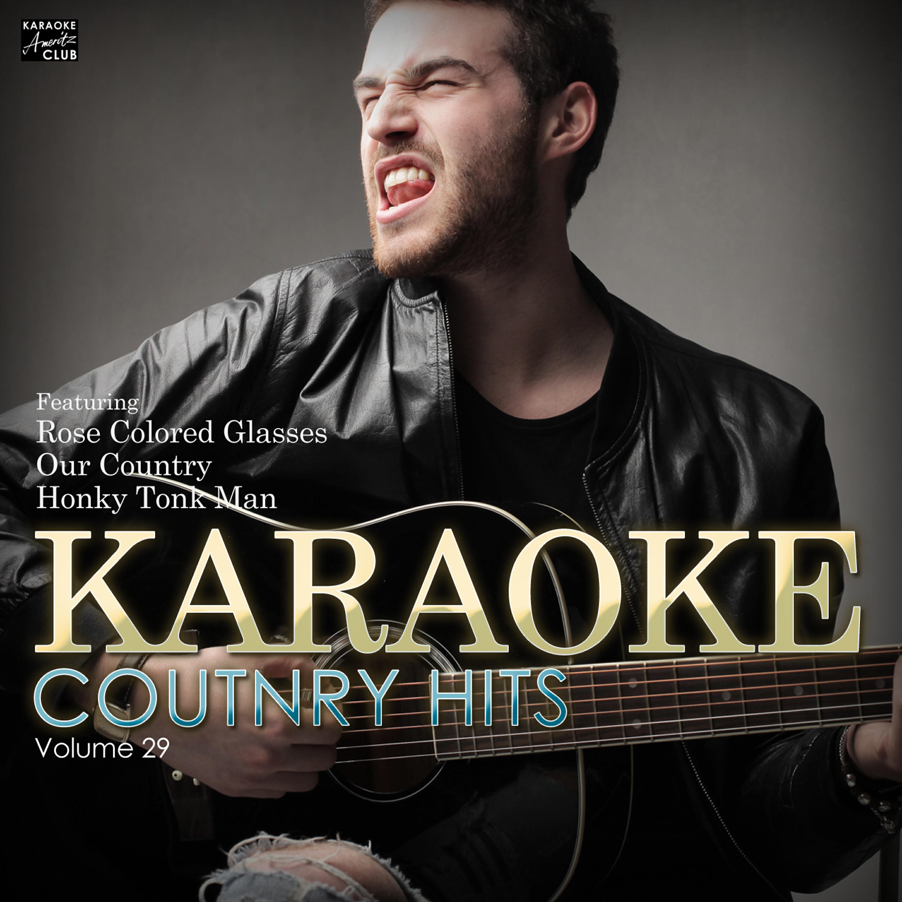 Ameritz Karaoke Club - Rose Colored Glasses (In the Style of John Conlee) [Karaoke Version]