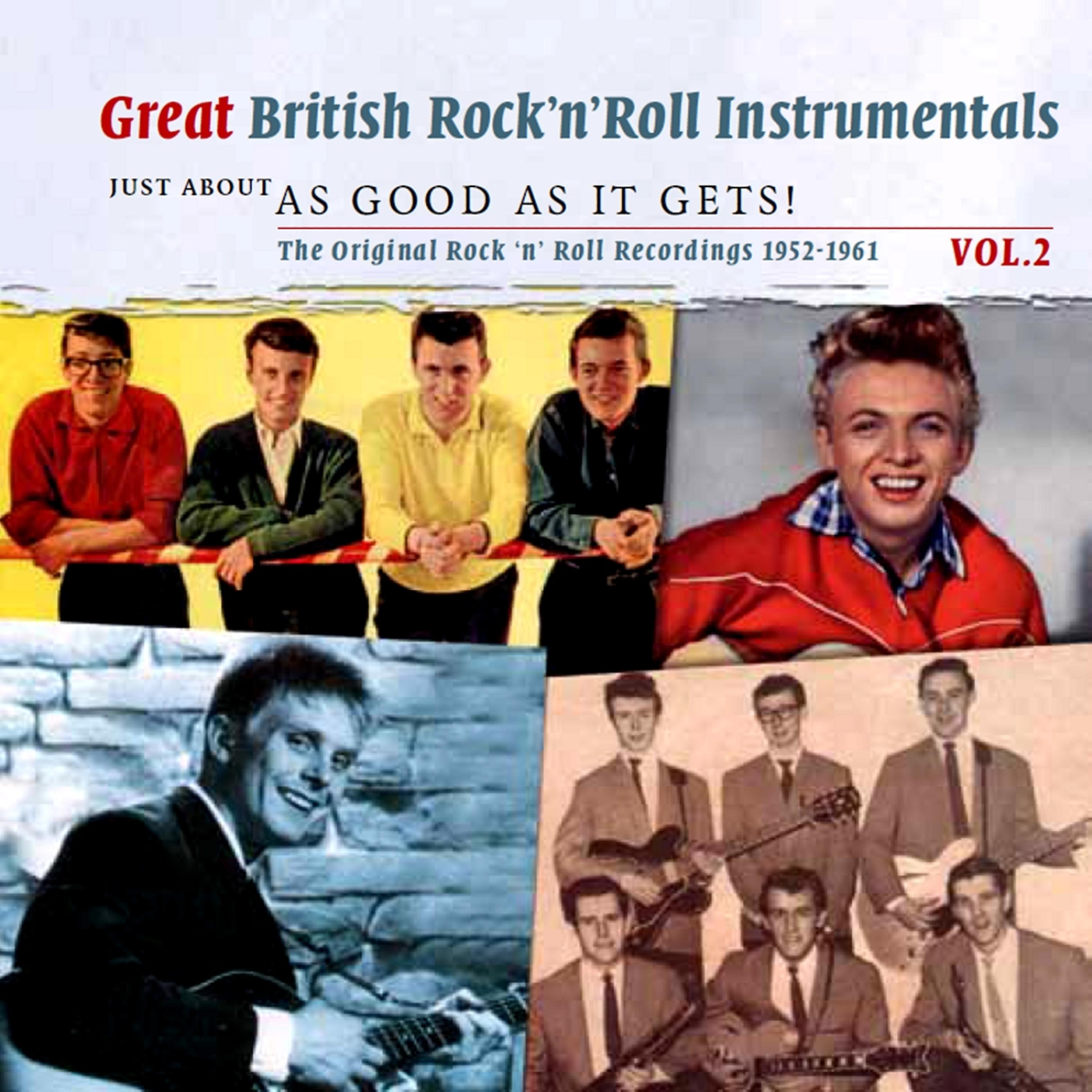Постер альбома Great British Rock 'n' Roll Instrumentals, Vol. 2