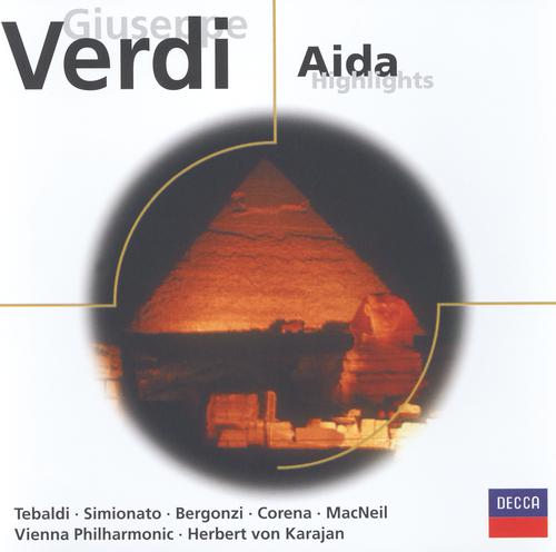 Постер альбома Verdi: Aida (highlights)