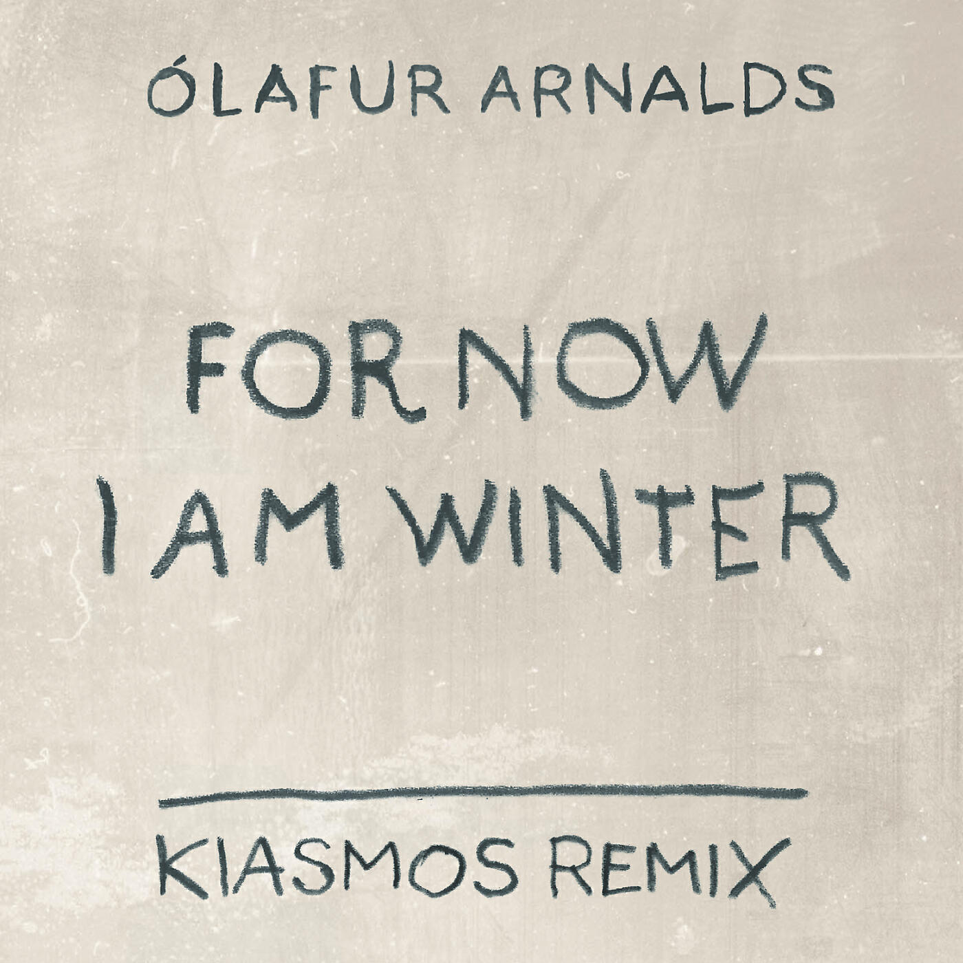 Ólafur Arnalds - Arnalds: For Now I Am Winter (Kiasmos Remix)