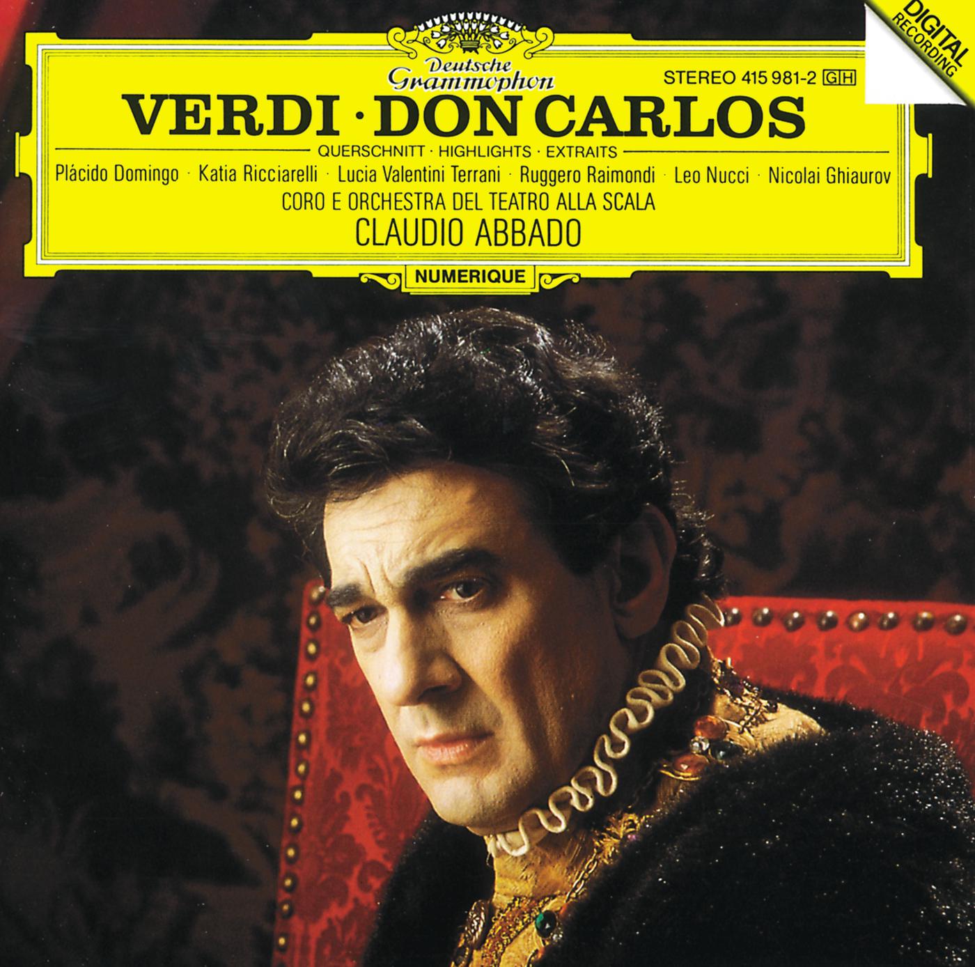Постер альбома Verdi: Don Carlos - Highlights
