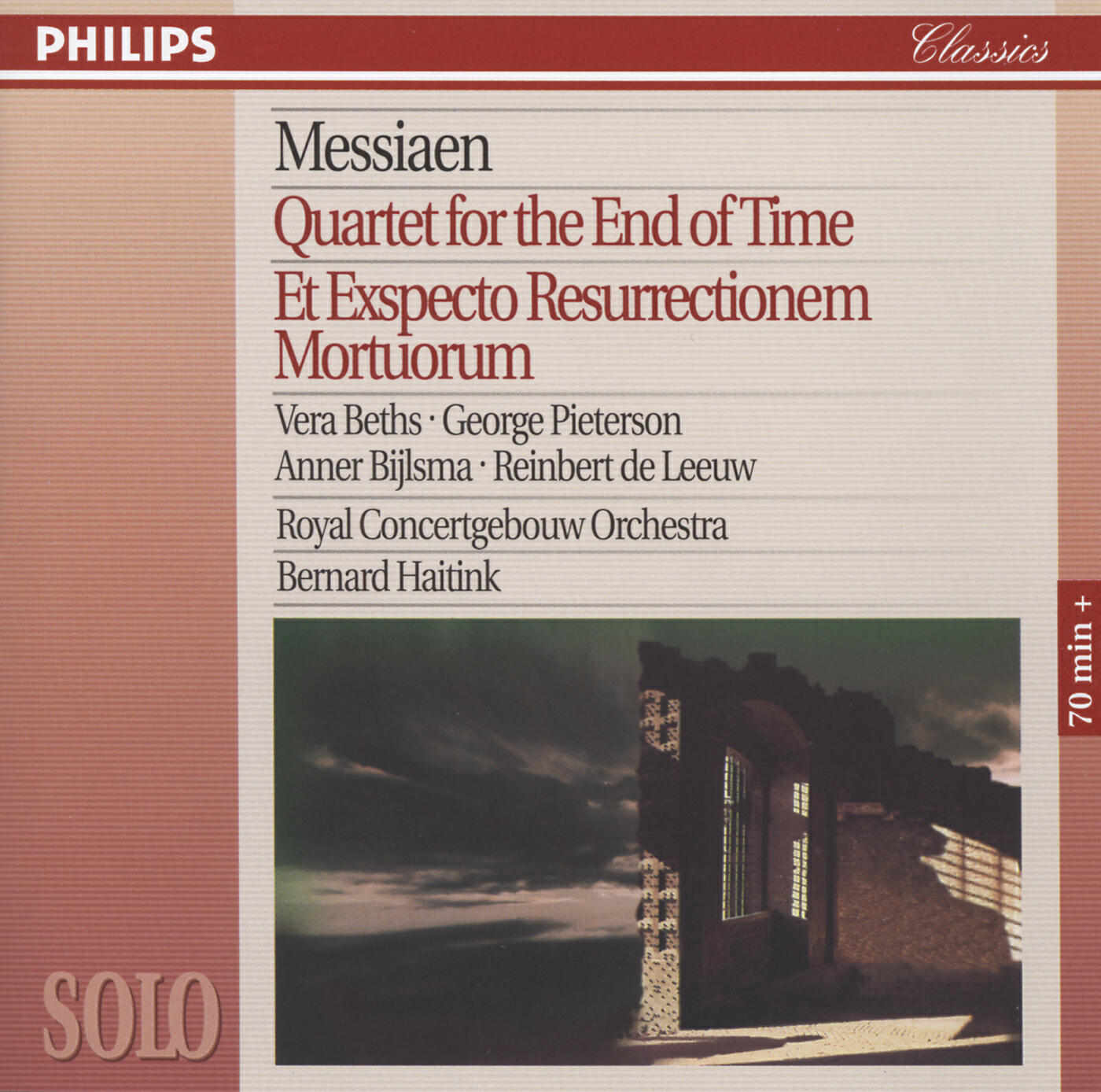 Vera Beths - Messiaen: Quatuor pour la fin du temps - 8. Louange à l'Immortalité de Jésus