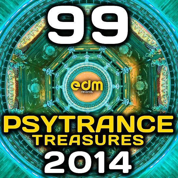 Постер альбома Psy Trance Treasures 2014 - 99 Best of Top Full-on, Progressive & Psychedelic Goa Hits