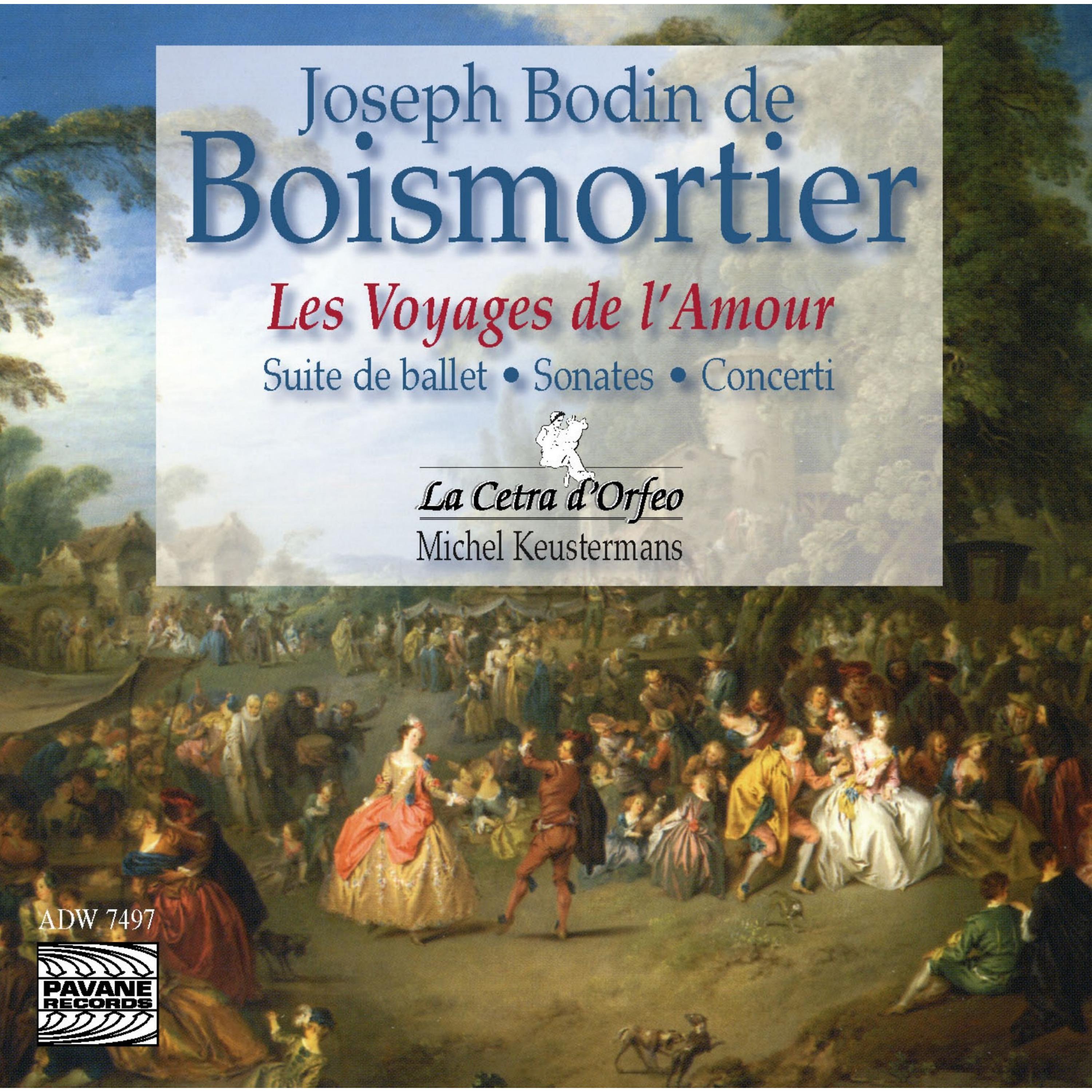 Постер альбома Boismortier: Les voyages de l'amour (Suite de ballet), Sonates & Concerti