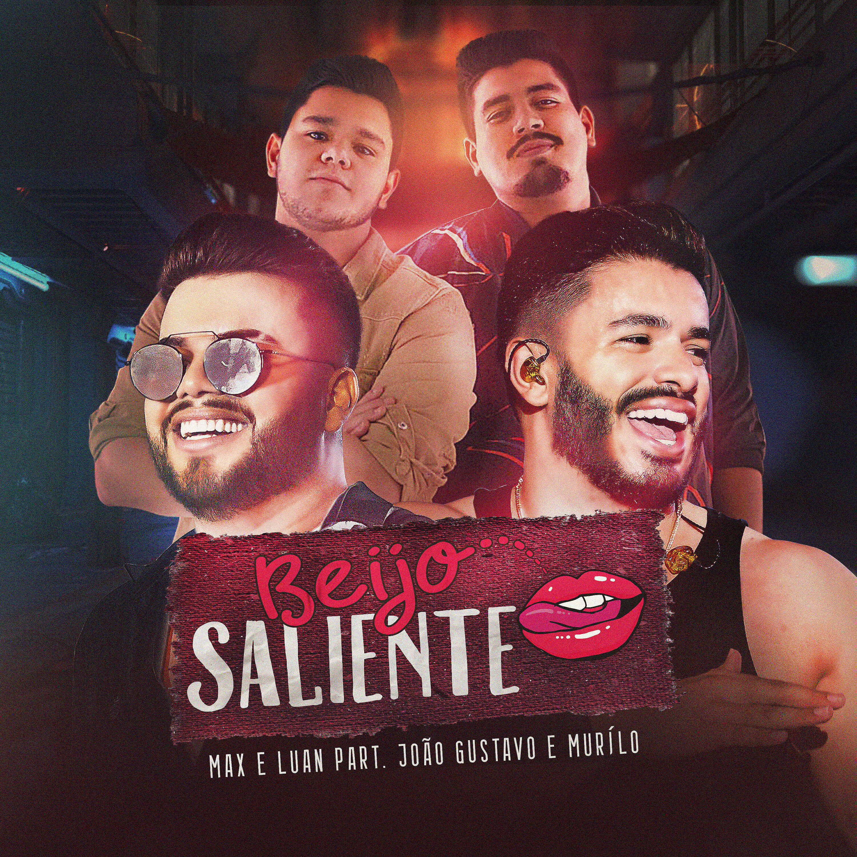 Max e Luan - Beijo Saliente