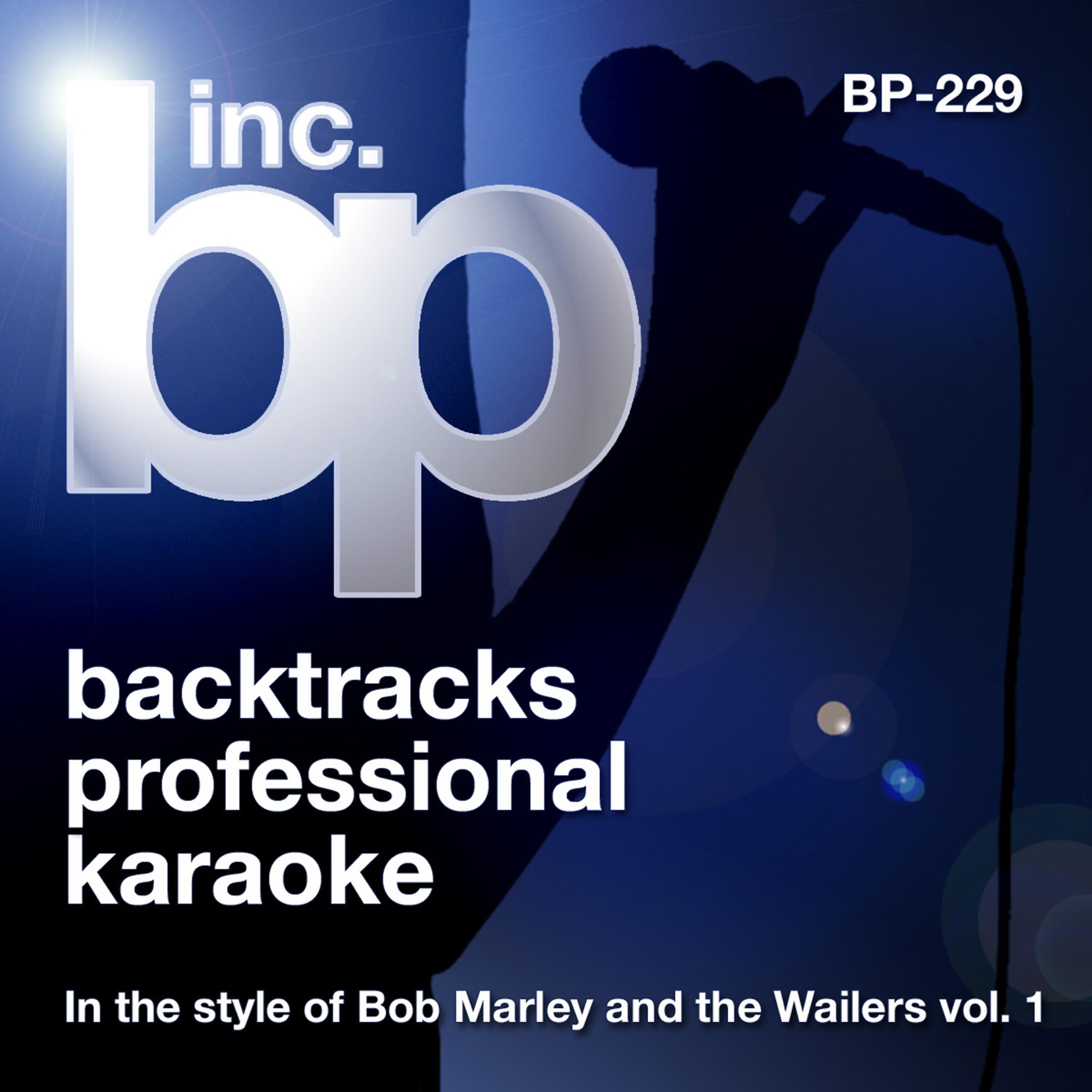Постер альбома Karaoke - In the Style of Bob Marley and the Wailers, Vol. 1