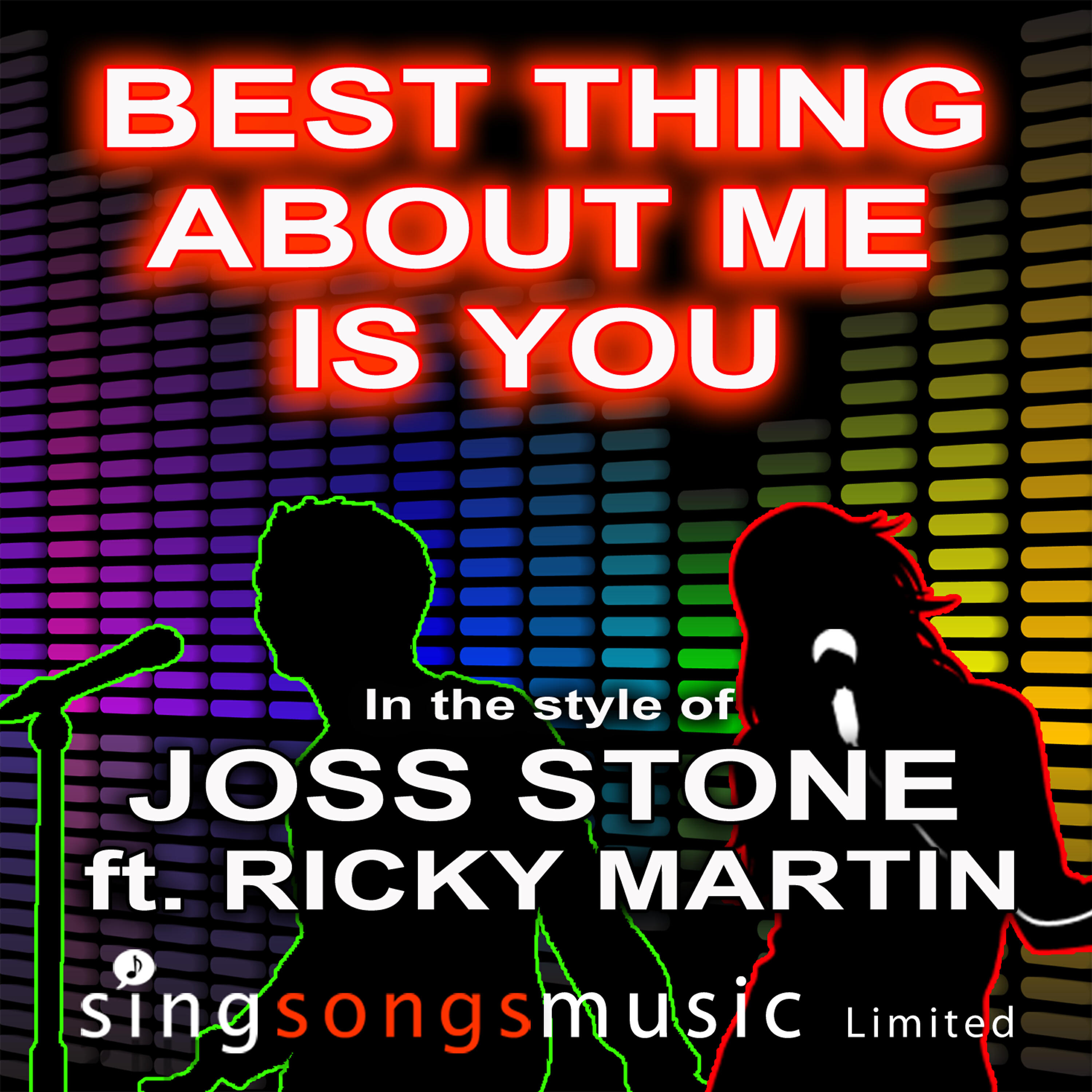 2010s Karaoke Band - The Best Thing About You Is Me (In the style of Ricky Martin ft. Joss Stone)
